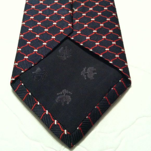 Brooks Brothers BROOKS BROTHERS MENS NEW NAVY 100%SILK TIE WIDTH: 3 1/2" Size ONE SIZE - 5 Thumbnail