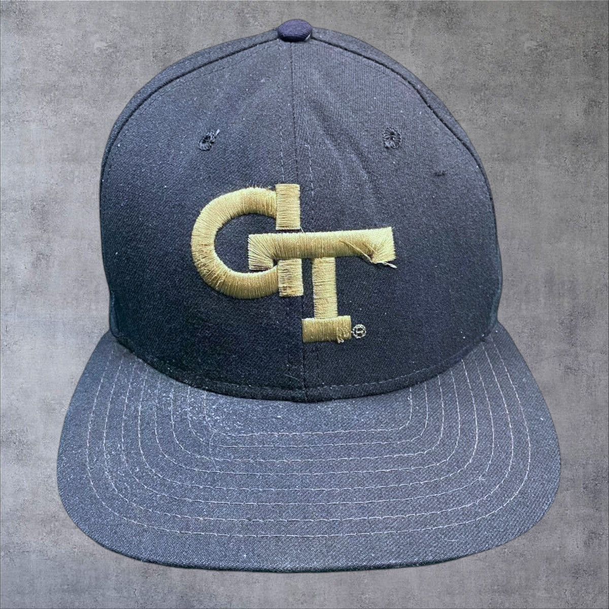 New Era × Vintage Vintage Georgia Tech Hat Size ONE SIZE - 1 Thumbnail