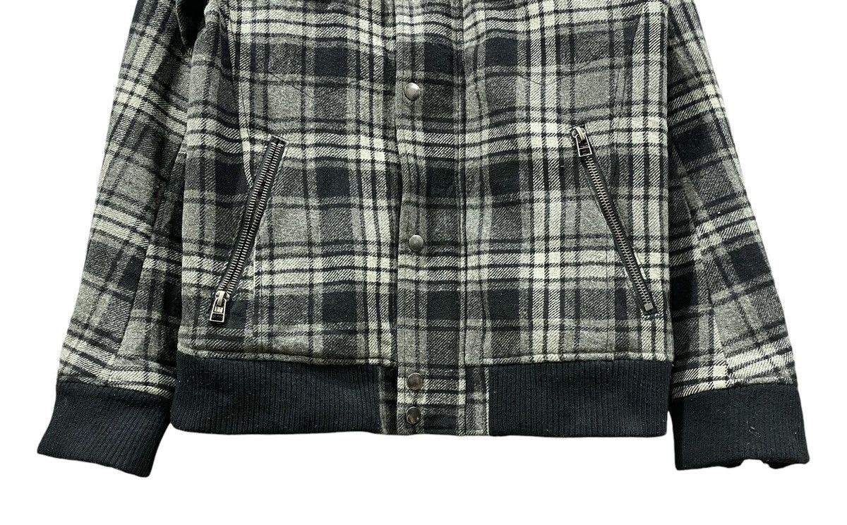 semanticdesign Rare SEMANTIC DESIGN Wool Checkered Zipper Jacket (M) Size US M / EU 48-50 / 2 - 4 Thumbnail