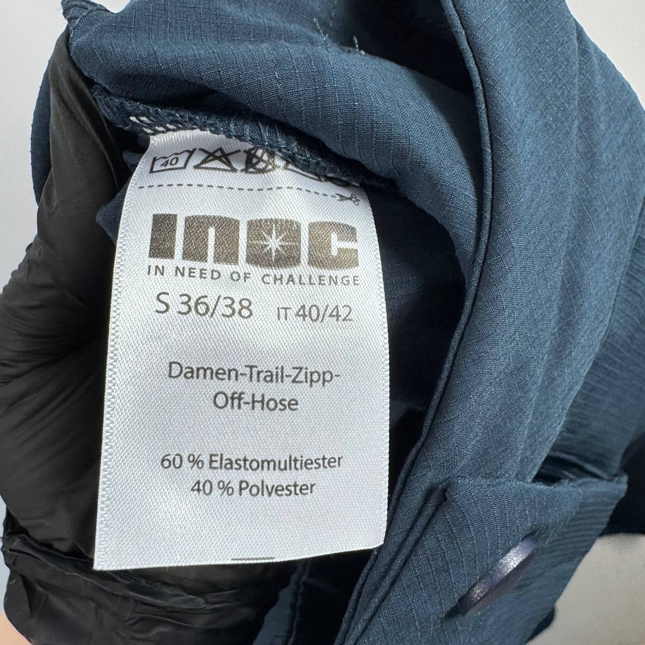 Other INOC Womens Convertible Hiking Pants Blue Size S Size 27" / US 4 / IT 40 - 7 Thumbnail