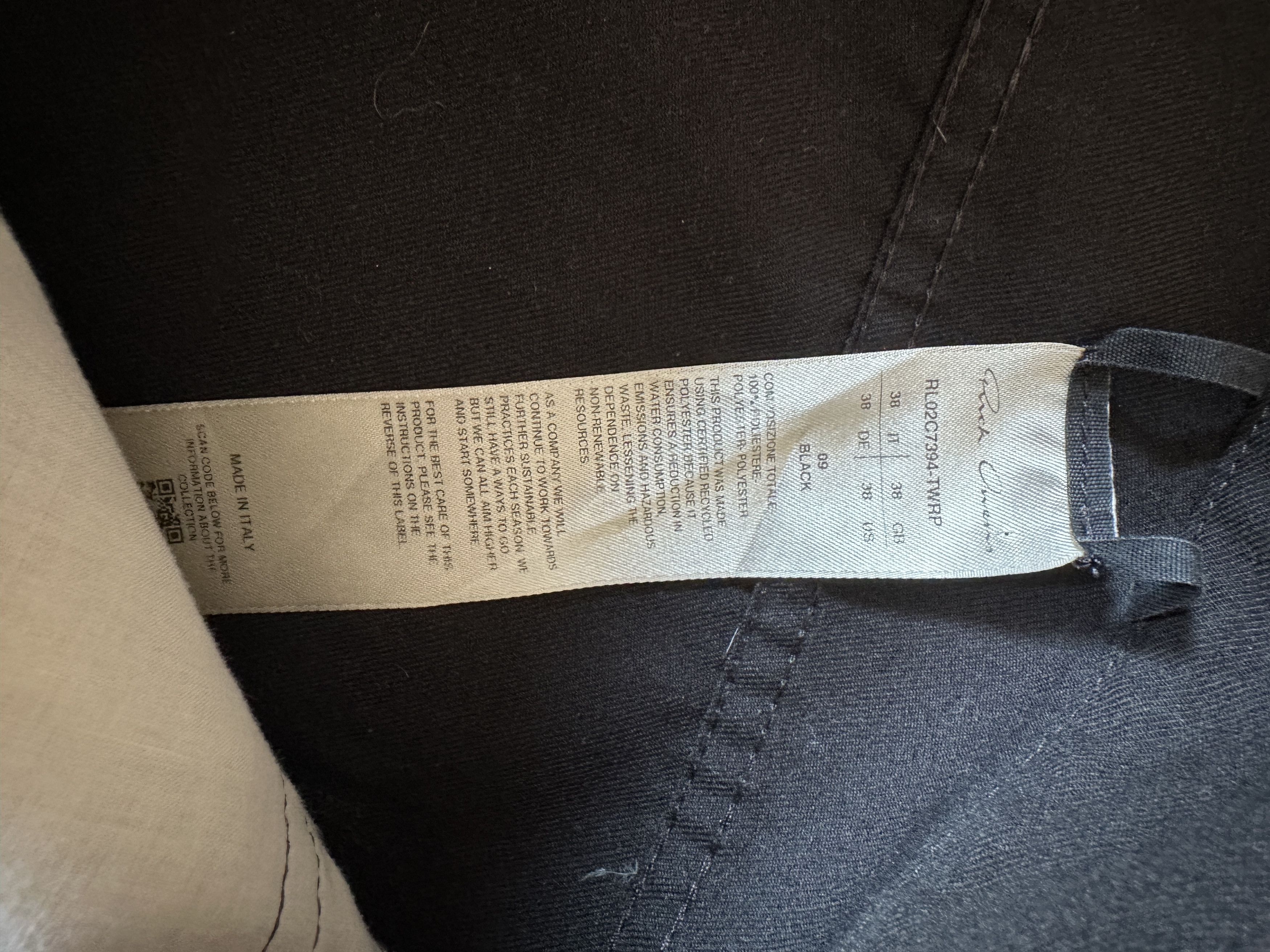 Rick Owens Rick Owens Straight Leg Trousers Size US 38 / EU 54 - 5 Thumbnail