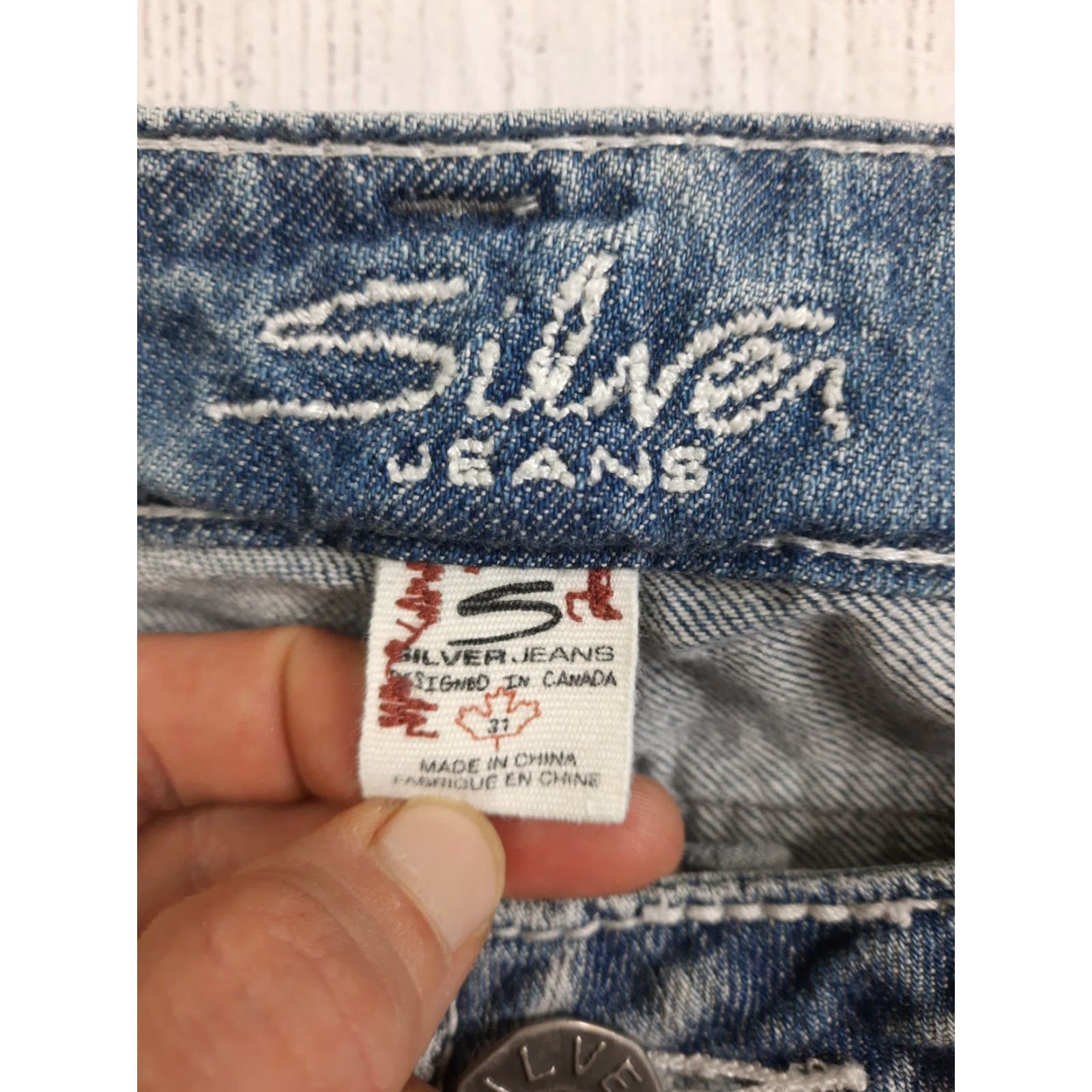 Silver Jeans Co. VINTAGE? No. Size 24" / US 00 / IT 34 - 3 Thumbnail