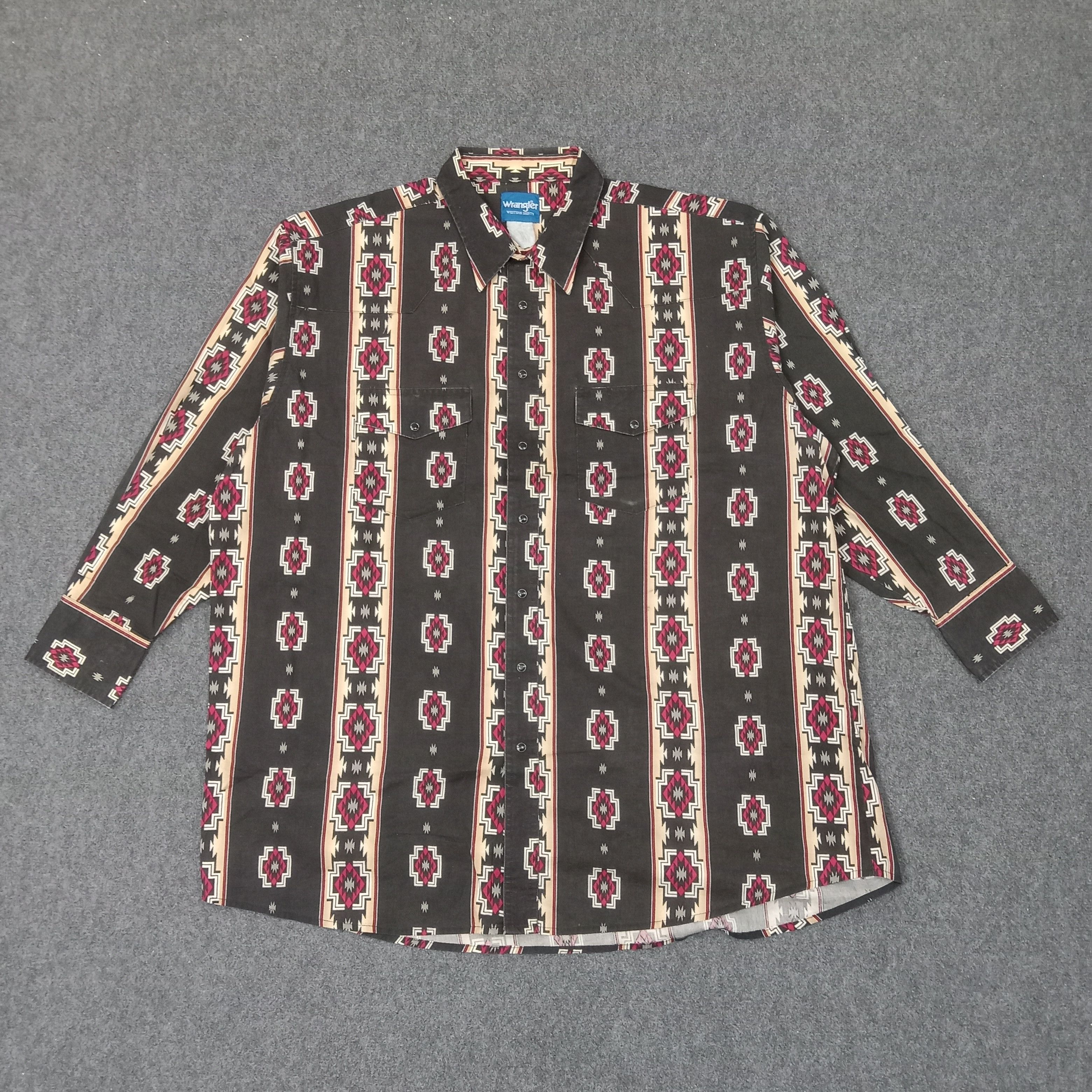 Wrangler WRANGLER American Classic Big Size Style Shirts Size US XXL / EU 58 / 5 - 1 Thumbnail