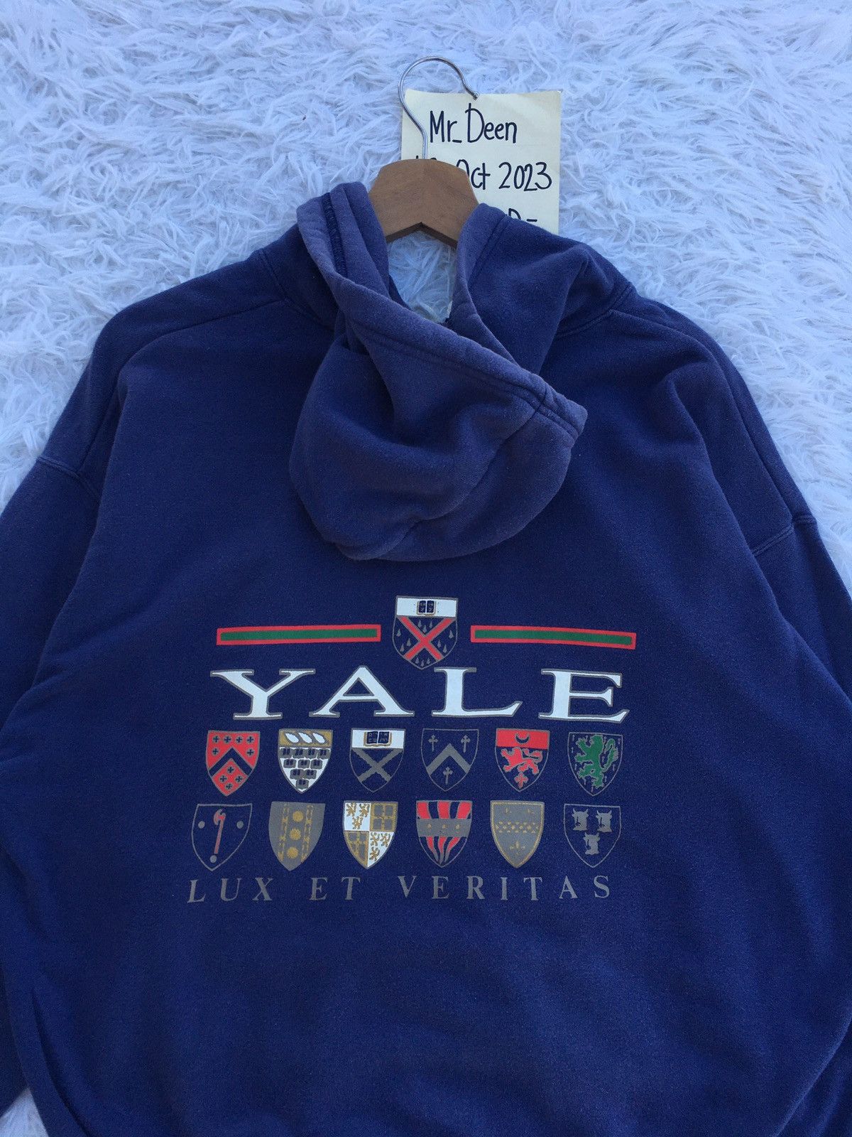 Vintage Rare Vintage Yale University Sweater Hoodie Size US L / EU 52-54 / 3 - 1 Thumbnail