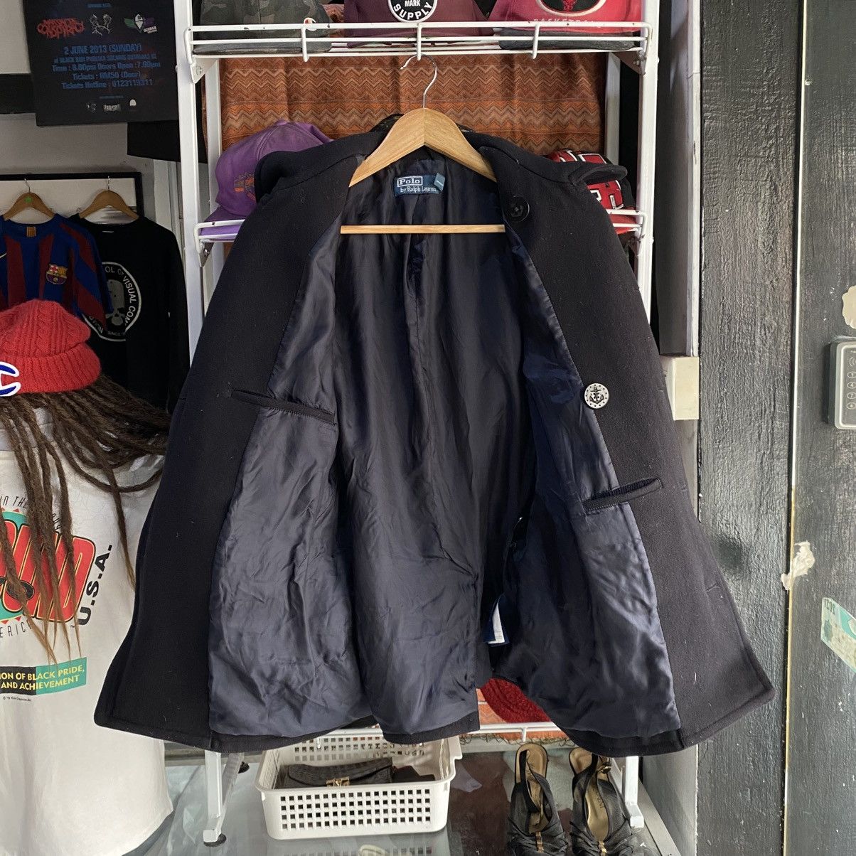 Polo Ralph Lauren Polo By Ralph Lauren Wool Pea Coat Size US S / EU 44-46 / 1 - 3 Thumbnail