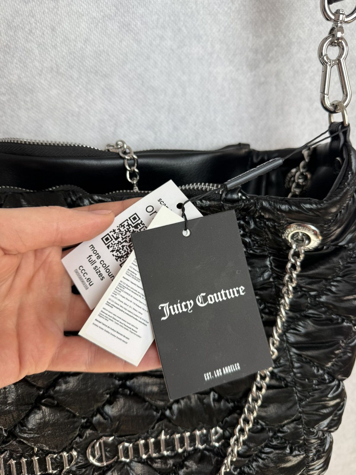 Juicy Couture Juicy Couture shoulder bag double-sided bag black Size ONE SIZE - 6 Thumbnail
