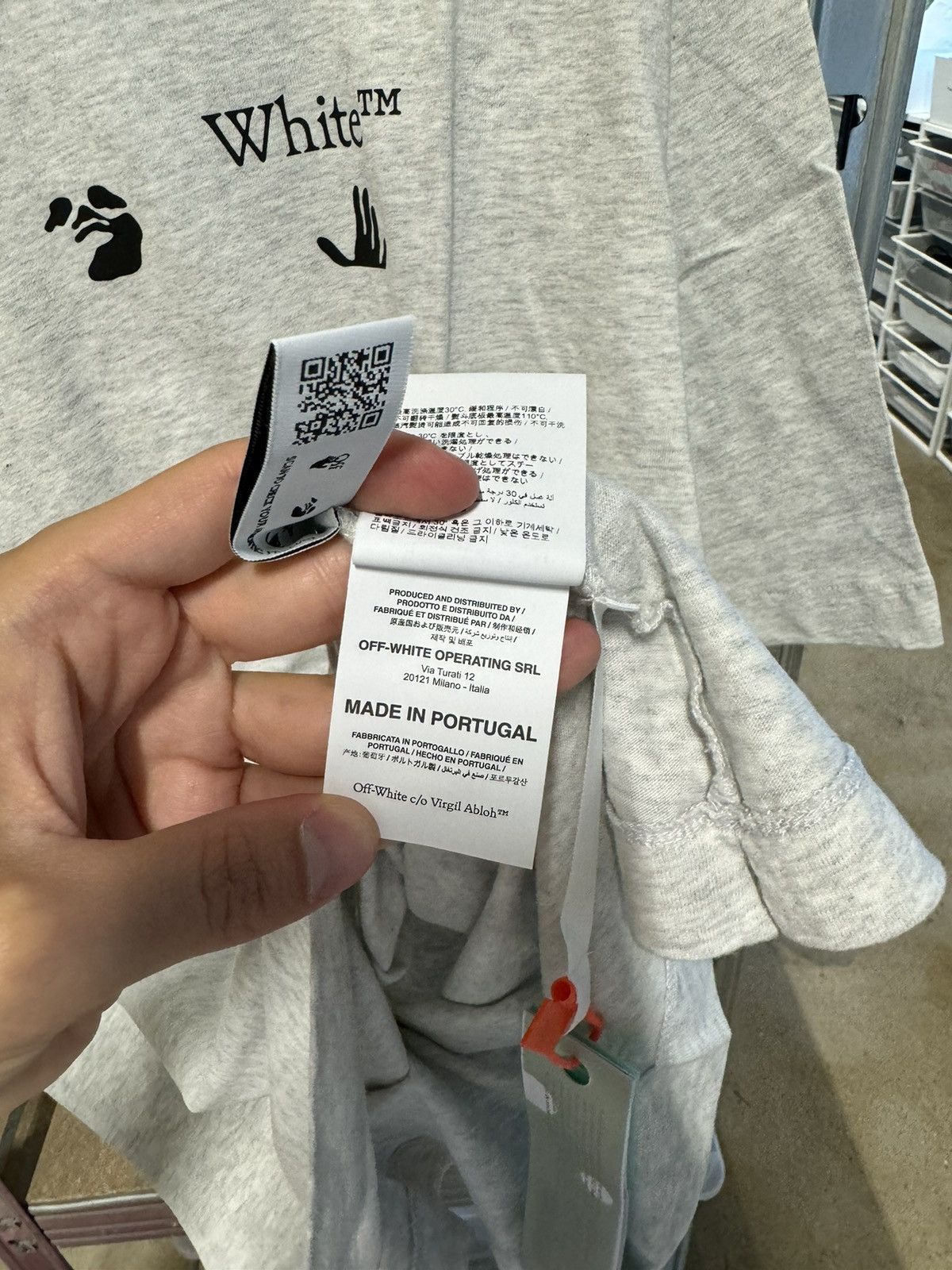 Off-White Off-White Logo T-Shirt NEW 500$ Size US XL / EU 56 / 4 - 8 Thumbnail