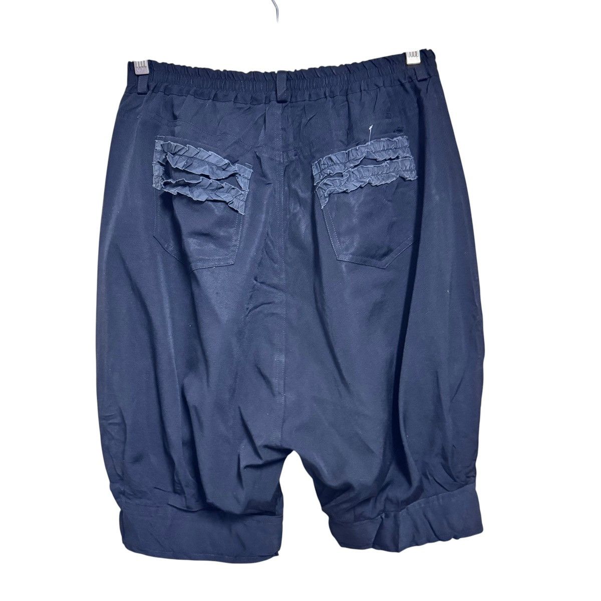 Yaponskii Yaponskii Black Drop Crotch Shorts Pants Size 31" - 4 Thumbnail