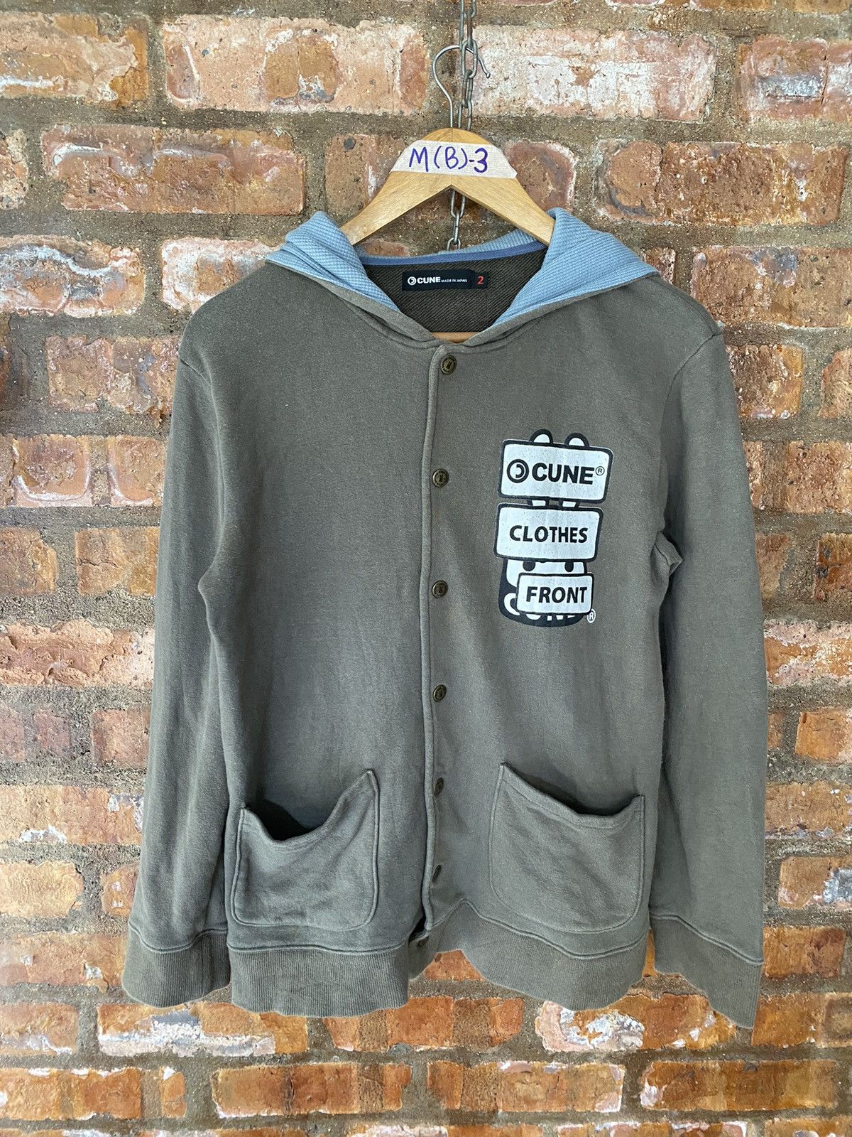 Japanese Brand 2000s Cune Japan anarchy hoodie Size US M / EU 48-50 / 2 - 2 Thumbnail