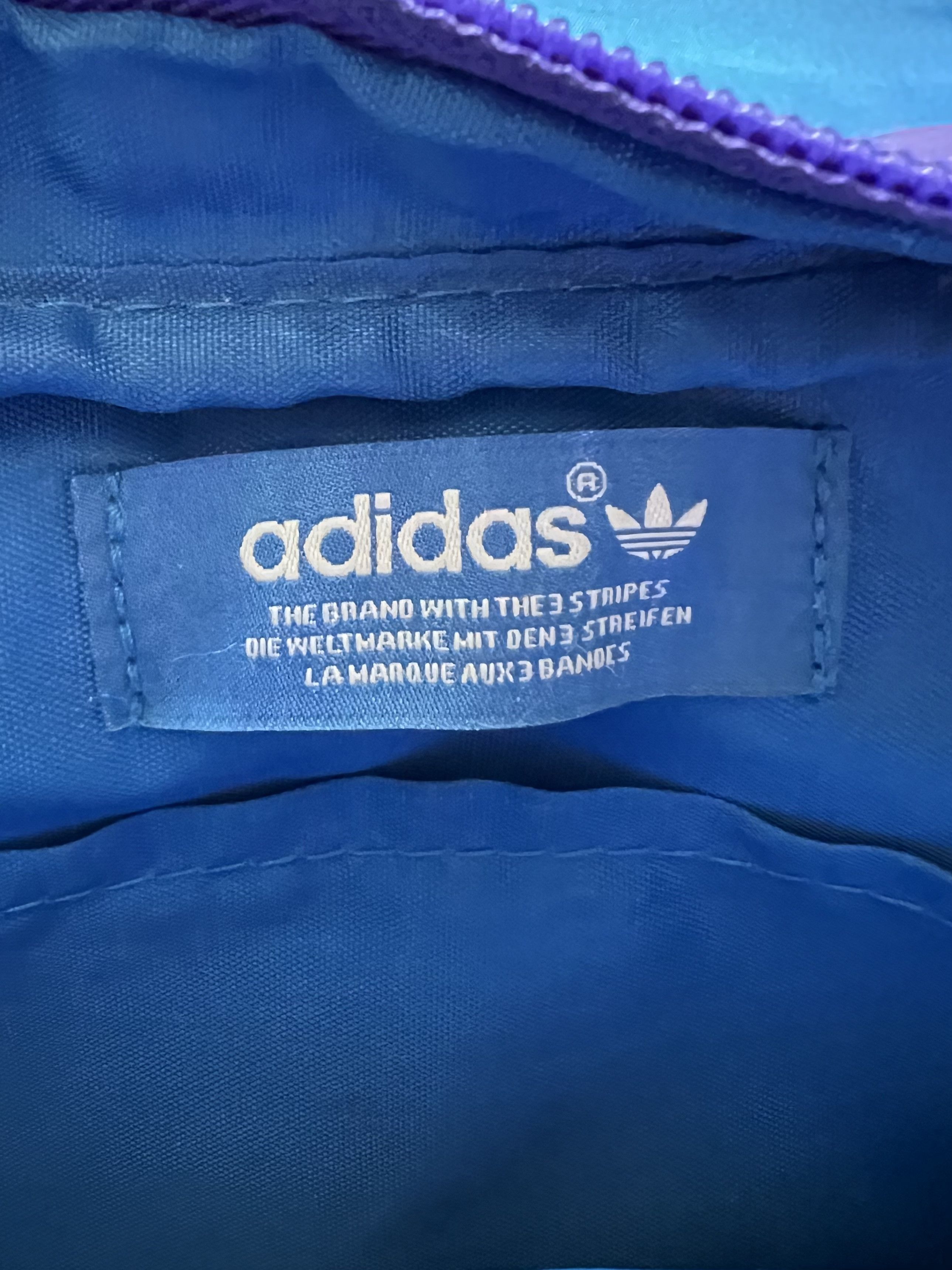 Adidas Adidas Originals Patent Purple Shoulder Bag Size ONE SIZE - 18 Thumbnail