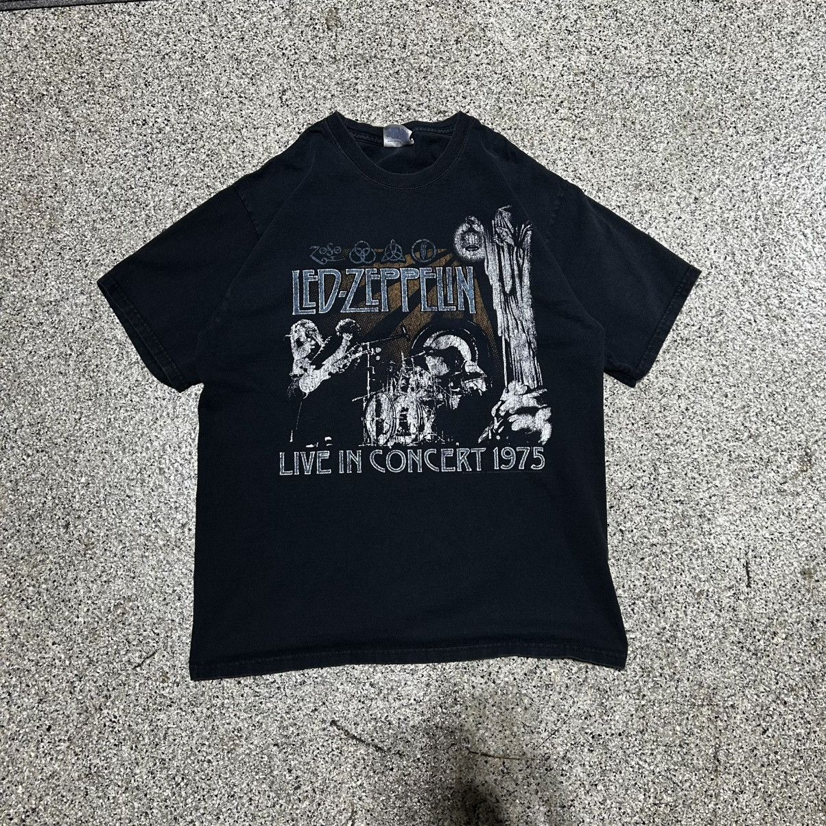 Hanes vintage 2007 led zeppelin tee Size US M / EU 48-50 / 2 - 1 Thumbnail