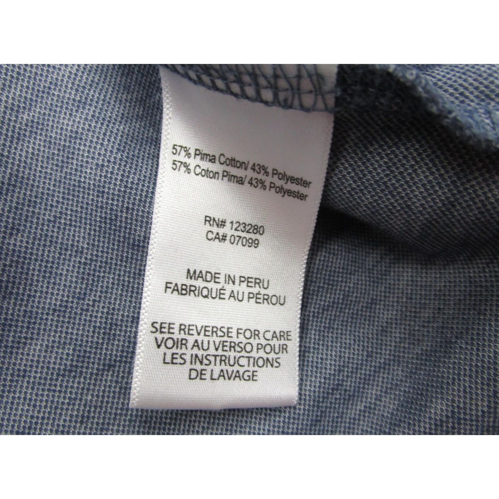 TravisMathew TravisMathew Polo Shirt Mens XL Blue Contrast Pocket Pima Cotton Golf Casual Size US XL / EU 56 / 4 - 6 Thumbnail