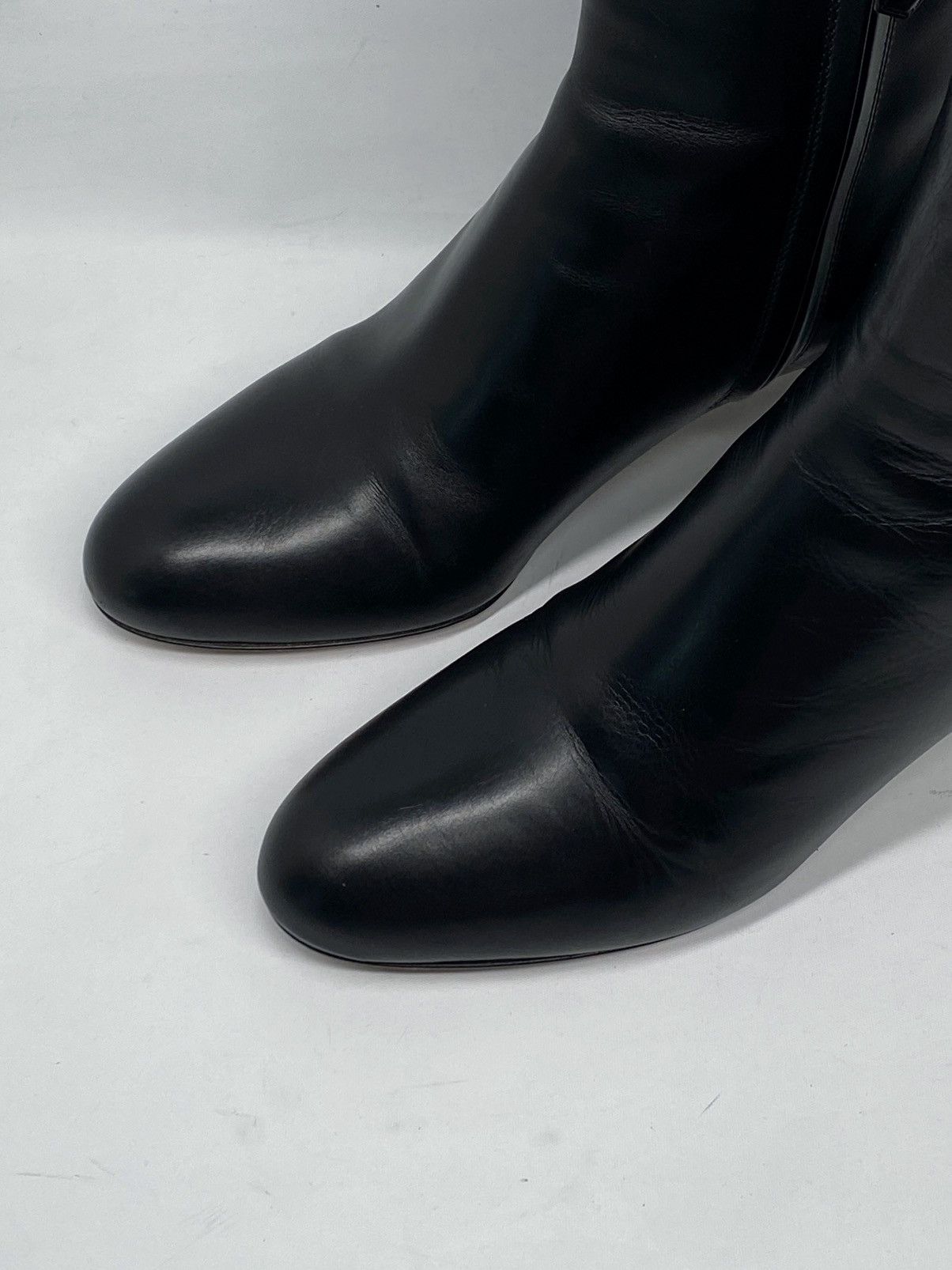 Prada Prada Leather Zip Ankle-Booties Size US 7 / IT 37 - 6 Thumbnail