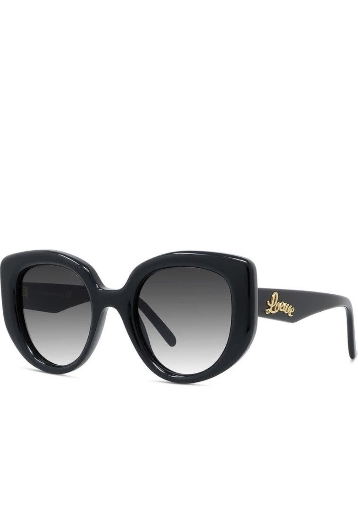 image of Loewe Butterfly Black Sunglasses, Women's