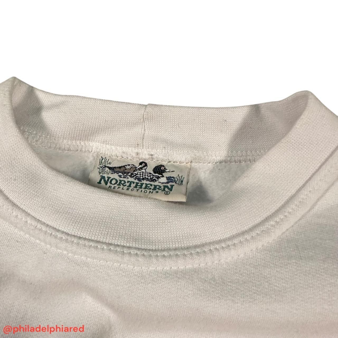 Northern Reflections Vintage 1990s Flower Themed Norther Reflections sweatshirt Size XL / US 12-14 / IT 48-50 - 5 Thumbnail