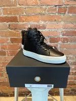 Buscemi Buscemi 140MM High-Top – Black/White Leather Size US 8 / EU 41 - 4 Thumbnail