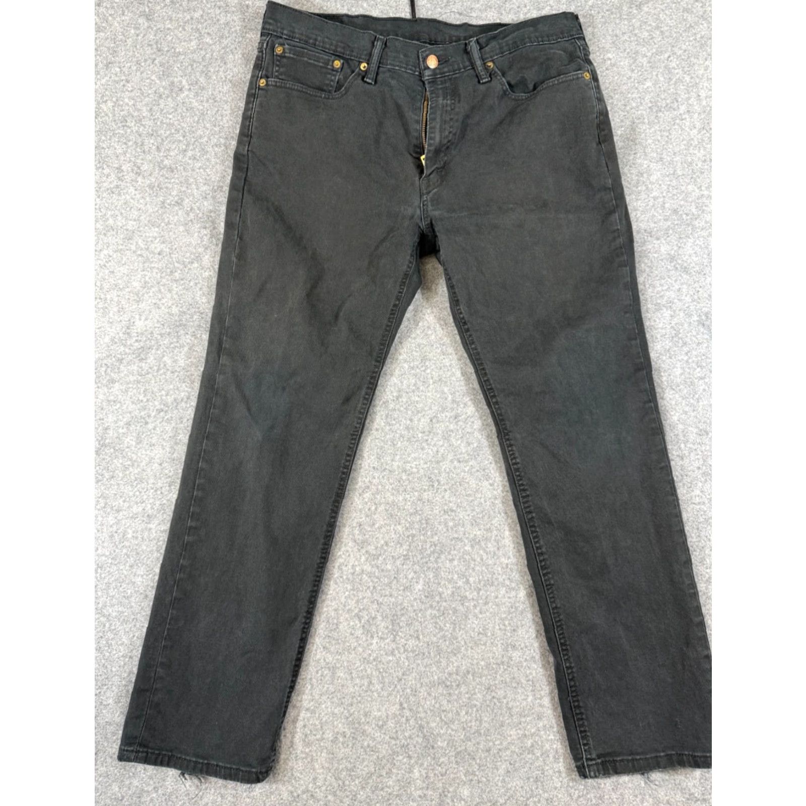Levi's Levi’s 541 Jeans Mens 34X30 Black Tapered Leg Stretch Denim 5-Pockets Size US 34 / EU 50 - 2 Thumbnail