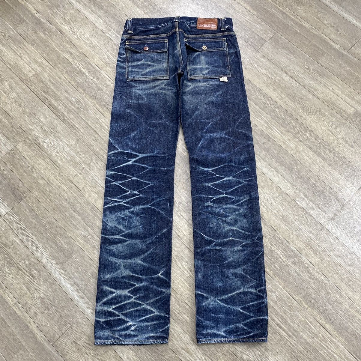 Eternal 1990s Vintage Eternal Japan Faded Selvedge Jeans Bush Pants Size US 32 / EU 48 - 19 Thumbnail