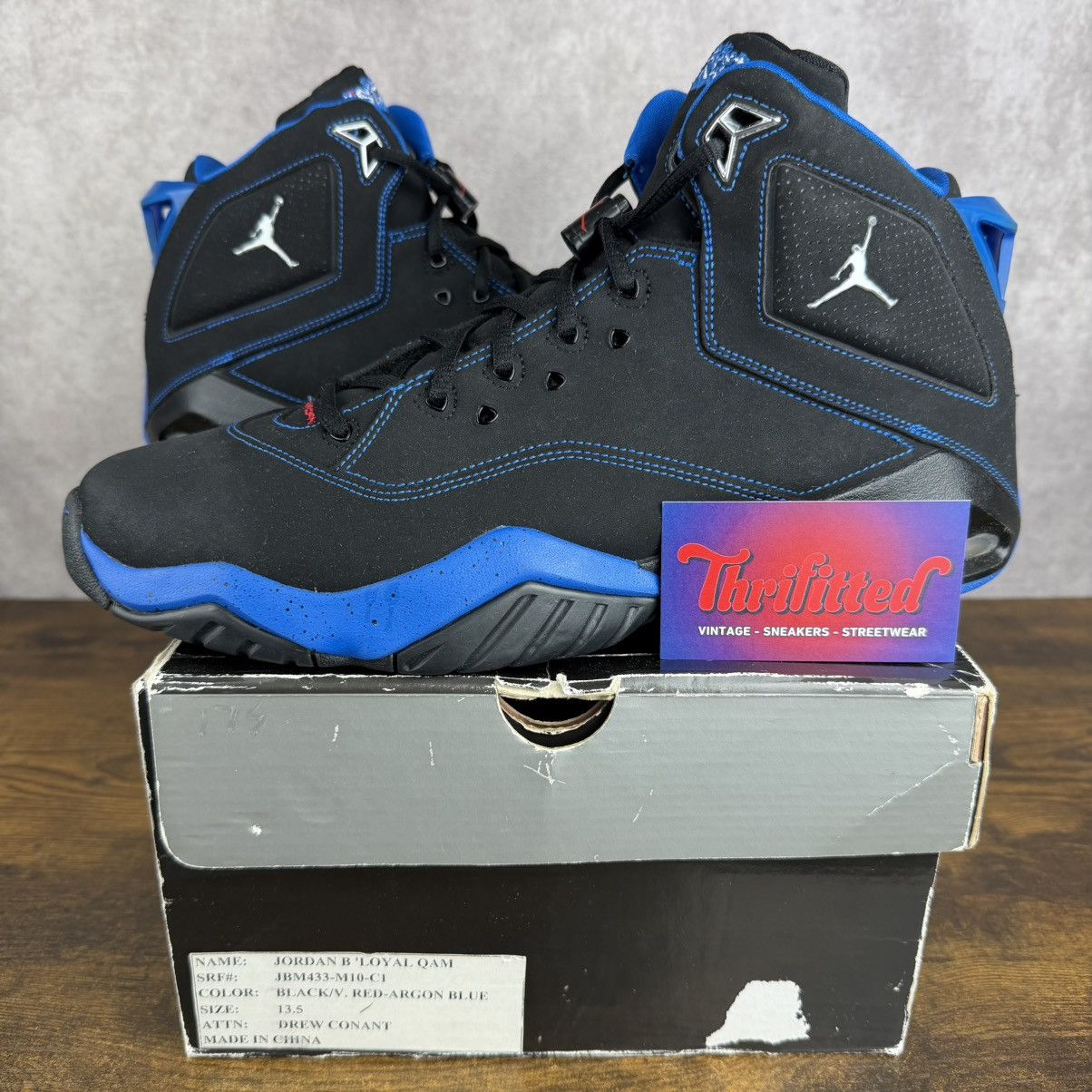 Jordan Brand NEW Promo Sample Air Jordan B’Loyal NBA Street JBM433M10C1 Size US 13 / EU 46 - 1 Thumbnail