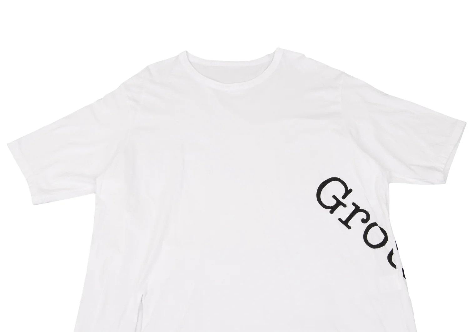 Yohji Yamamoto Logo Print Hem Slit Design Long Sleeve T-Shirt White Size US S / EU 44-46 / 1 - 2 Thumbnail