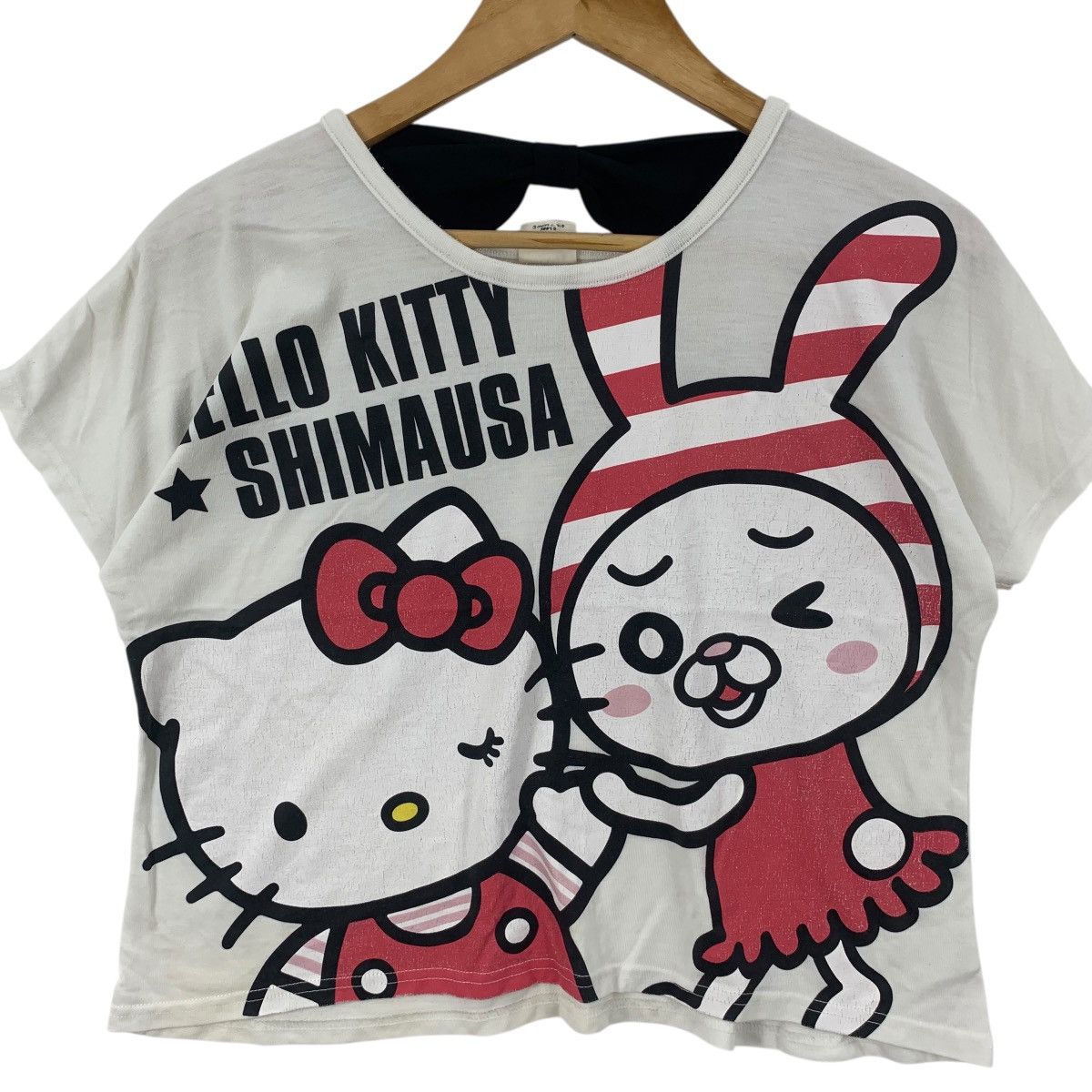 Other HELLO KITTY x SHIMAUSA Line Character Cartoon Tee Shirt Top Size M / US 6-8 / IT 42-44 - 5 Thumbnail