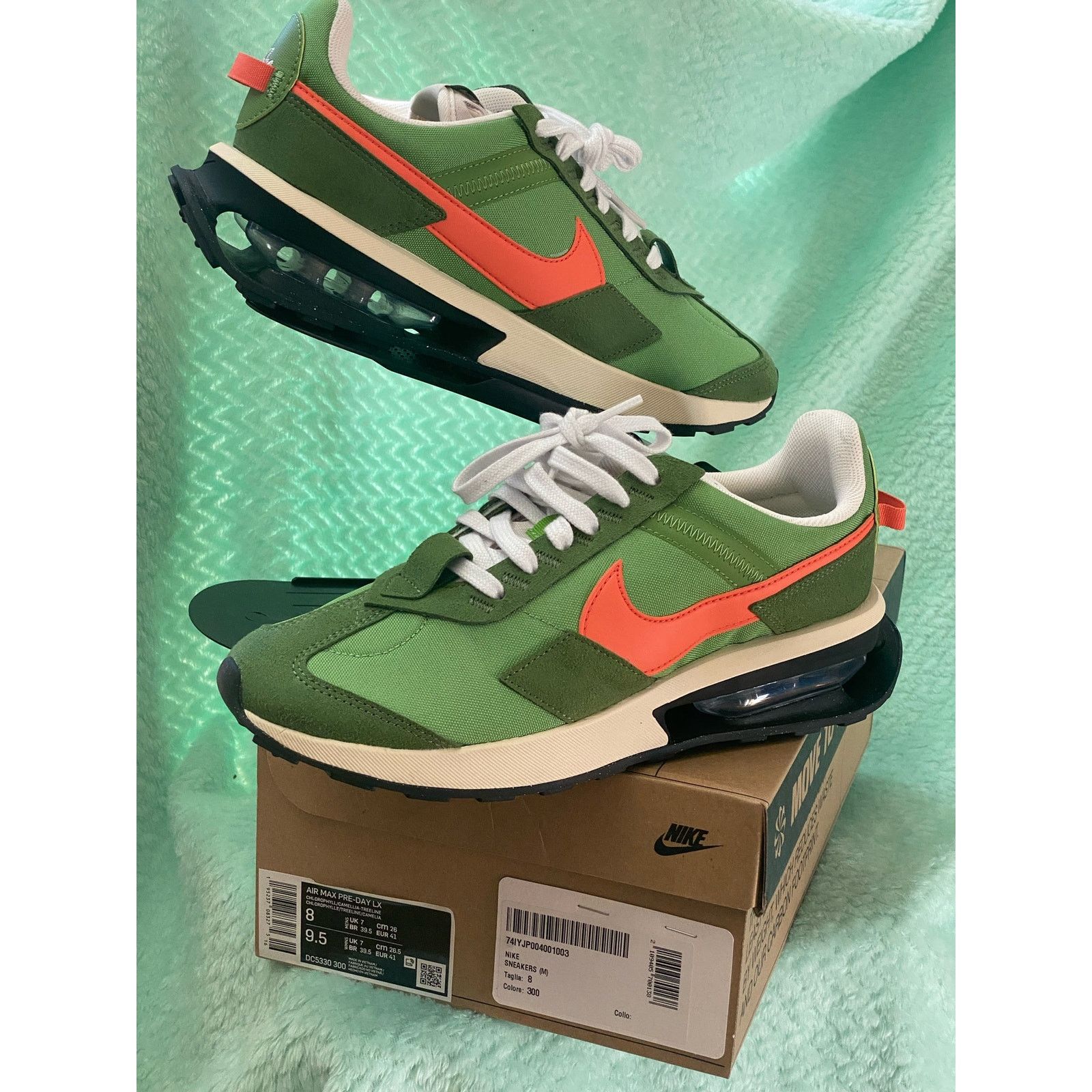 Nike Nike Air Max Pre-Day 'Chlorophyll' m8 w9.5 Size US 8 / EU 41 - 3 Thumbnail