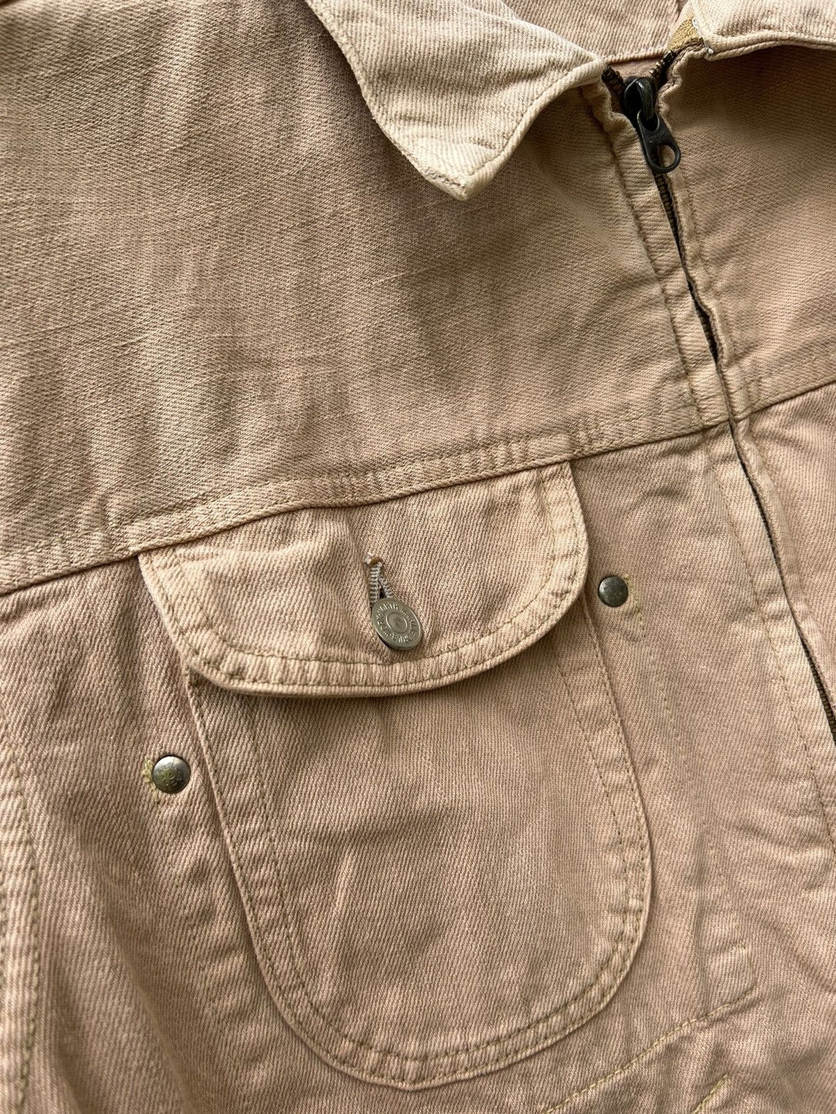 45rpm Vintage 45rpm NMD Sun Faded Denim Work Jacket Size US L / EU 52-54 / 3 - 12 Thumbnail