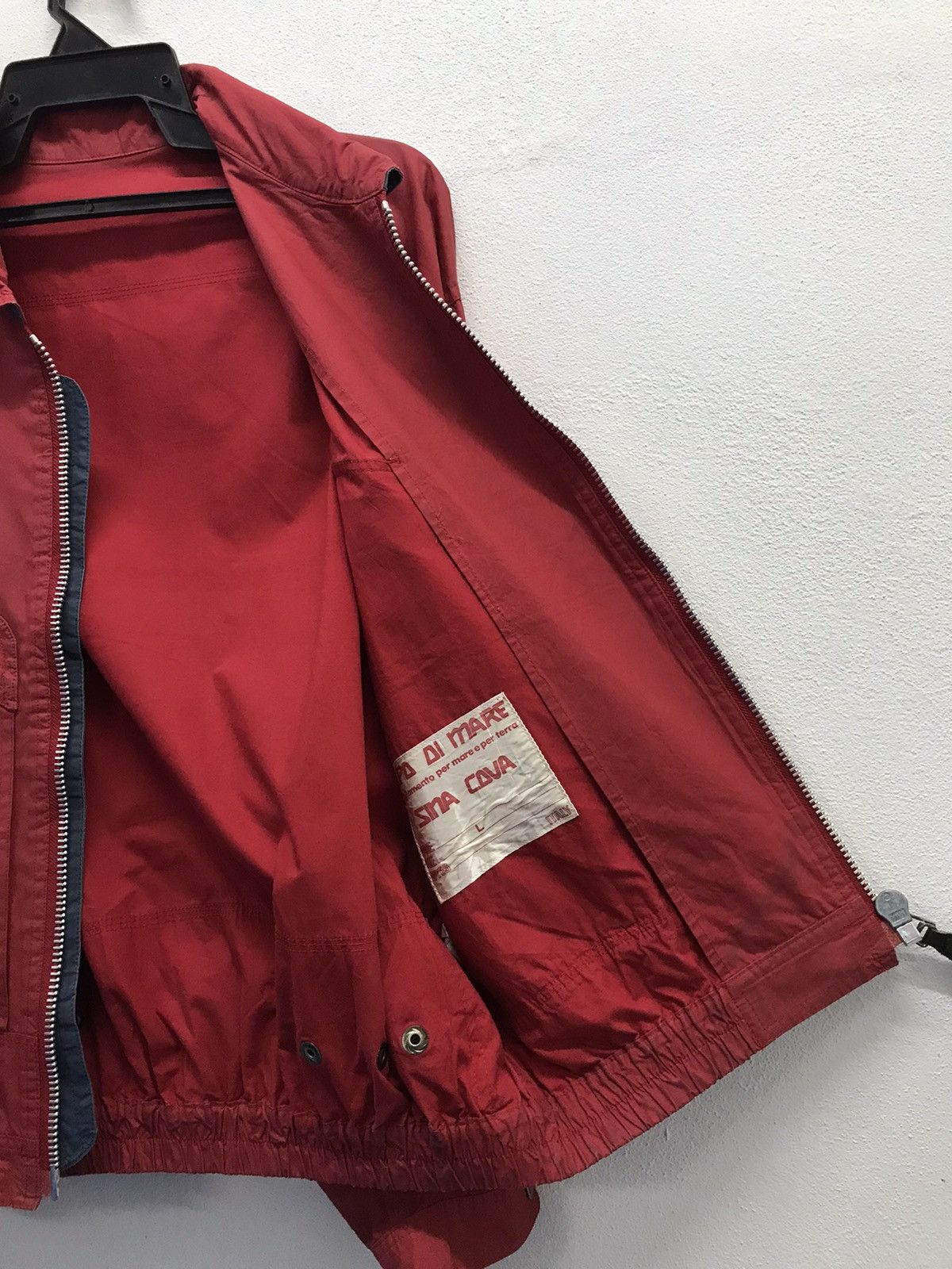 Japanese Brand × Vintage Vintage Lupo Du Mare Sina Cova Racing Personnel Only Jacket Size US L / EU 52-54 / 3 - 13 Thumbnail