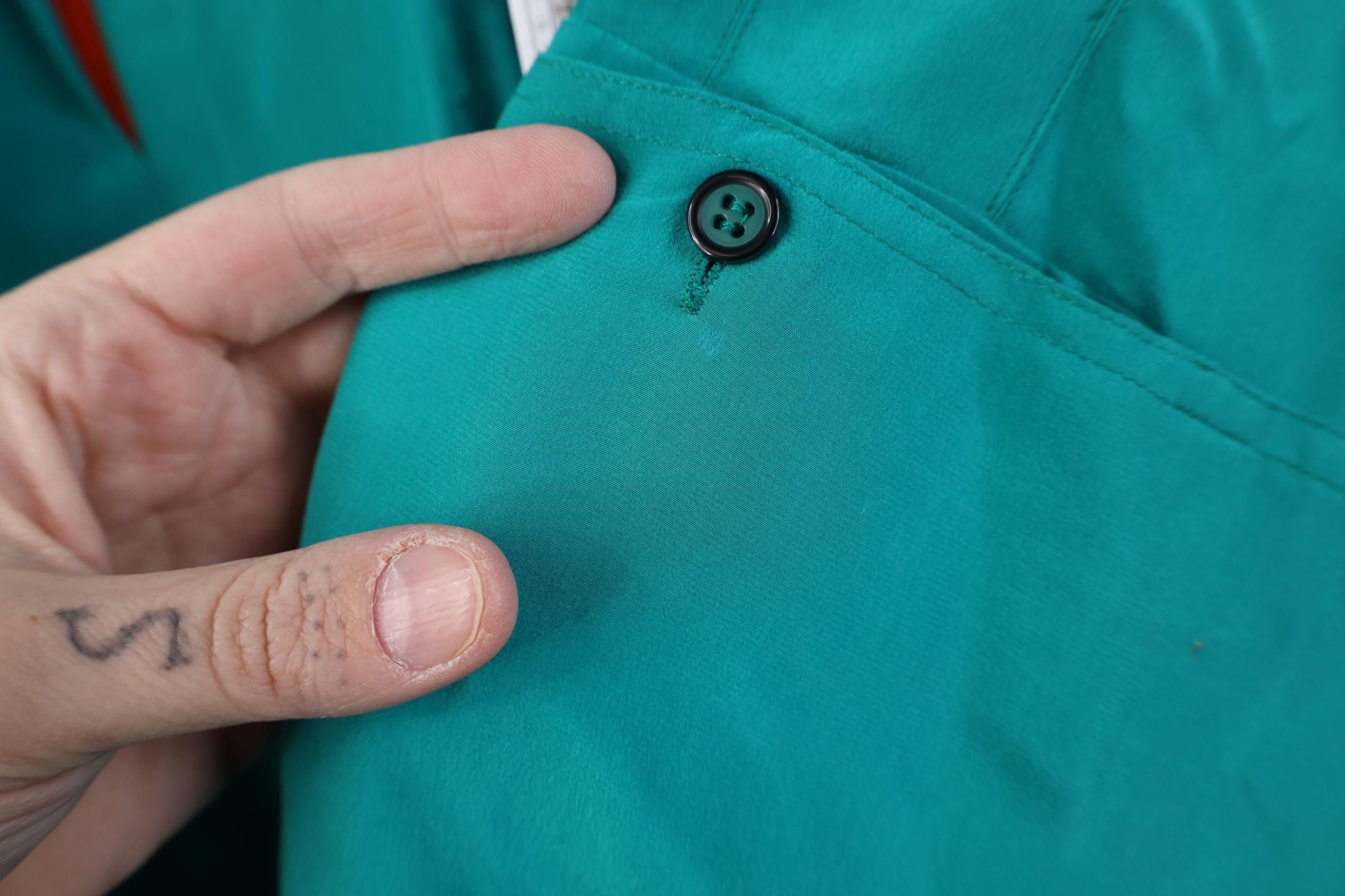 Vintage Deadstock Vintage 90s Streetwear Collar Button Polo Shirt Size US XL / EU 56 / 4 - 6 Thumbnail