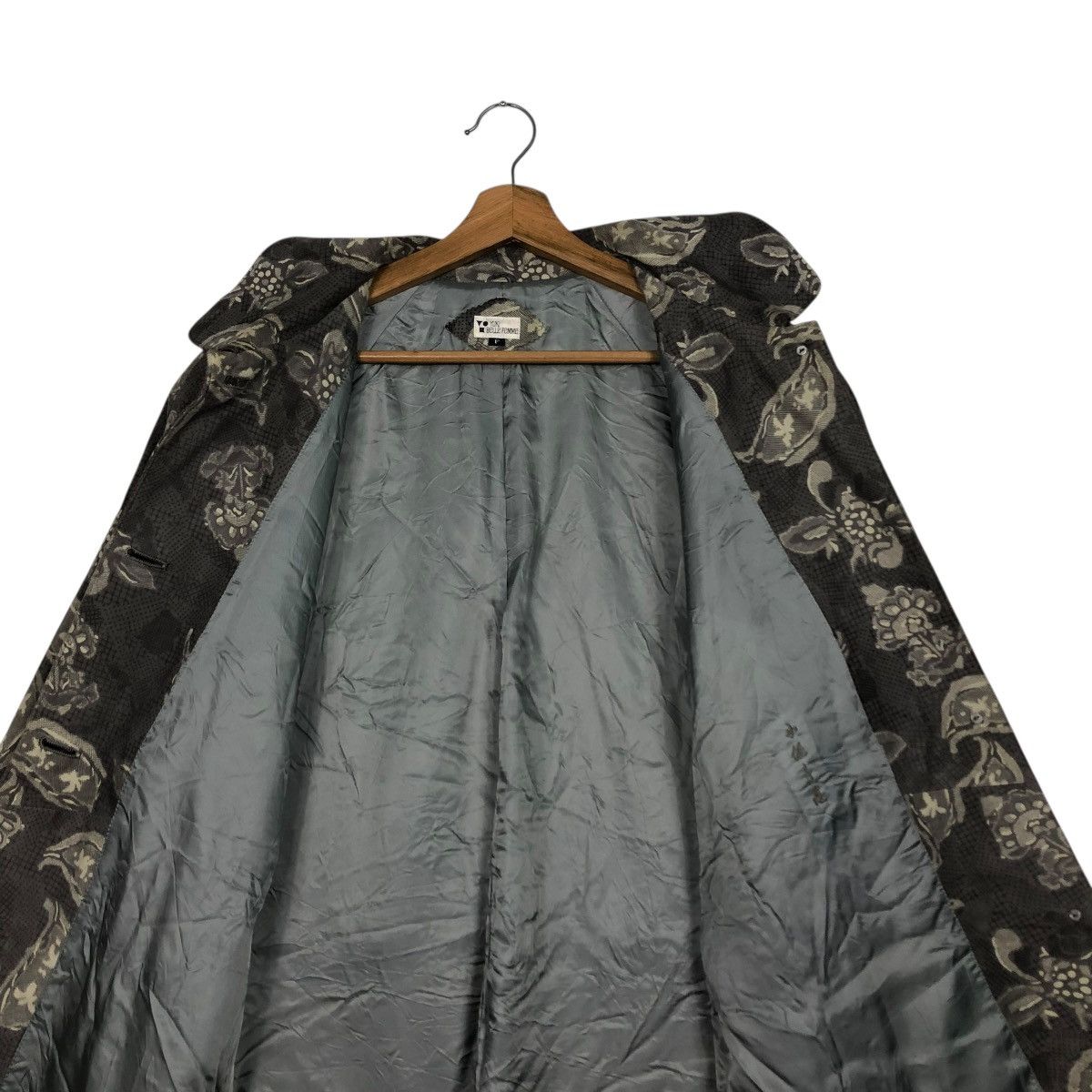 Japanese Brand 🔥VINTAGE LONG JACKET OVERPRINT YUKI BELLE ISSEY MIYAKE Size M / US 6-8 / IT 42-44 - 17 Thumbnail