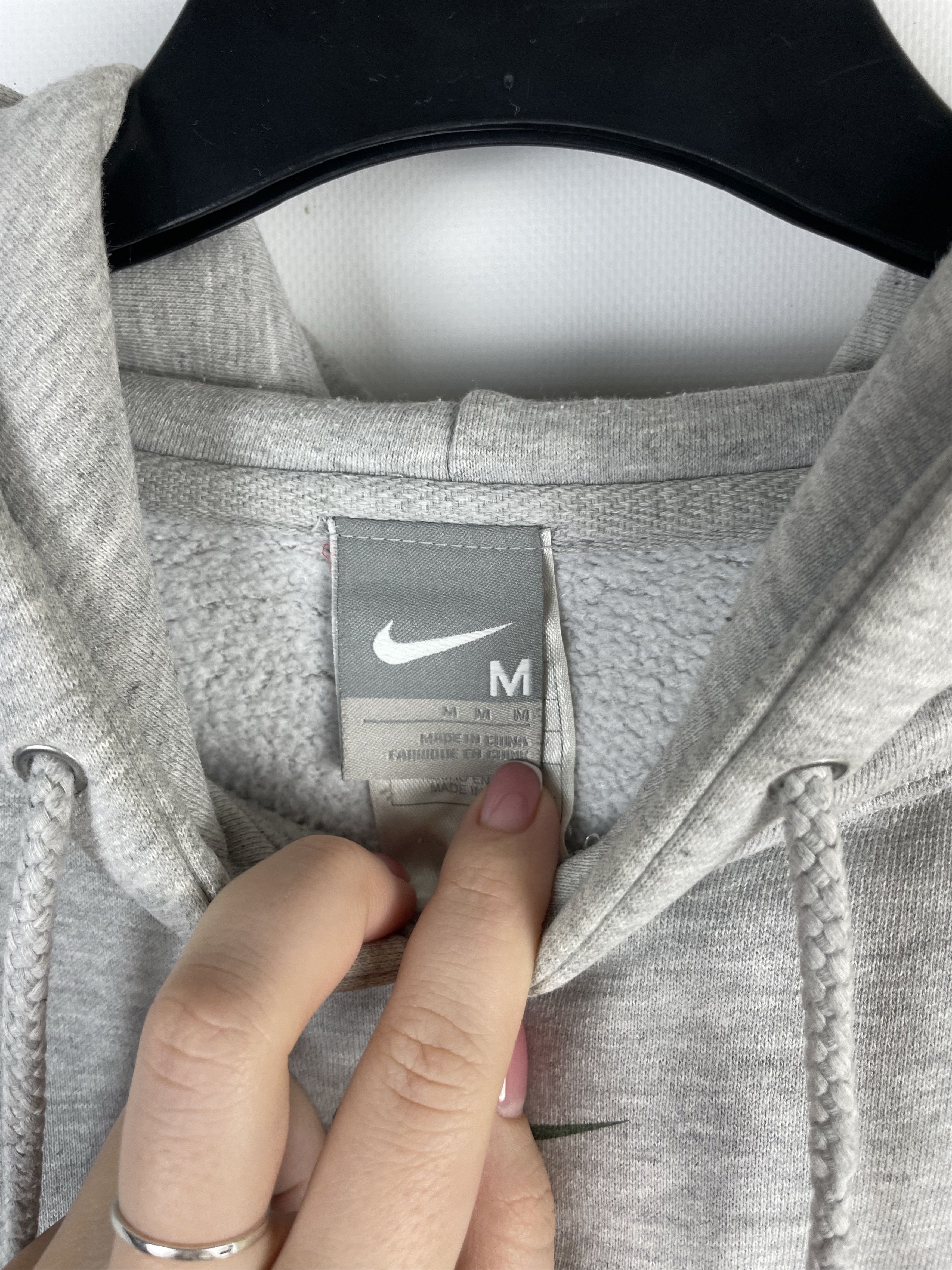 Nike Vintage Nike swoosh hoodie sweatshirt Size US M / EU 48-50 / 2 - 5 Thumbnail