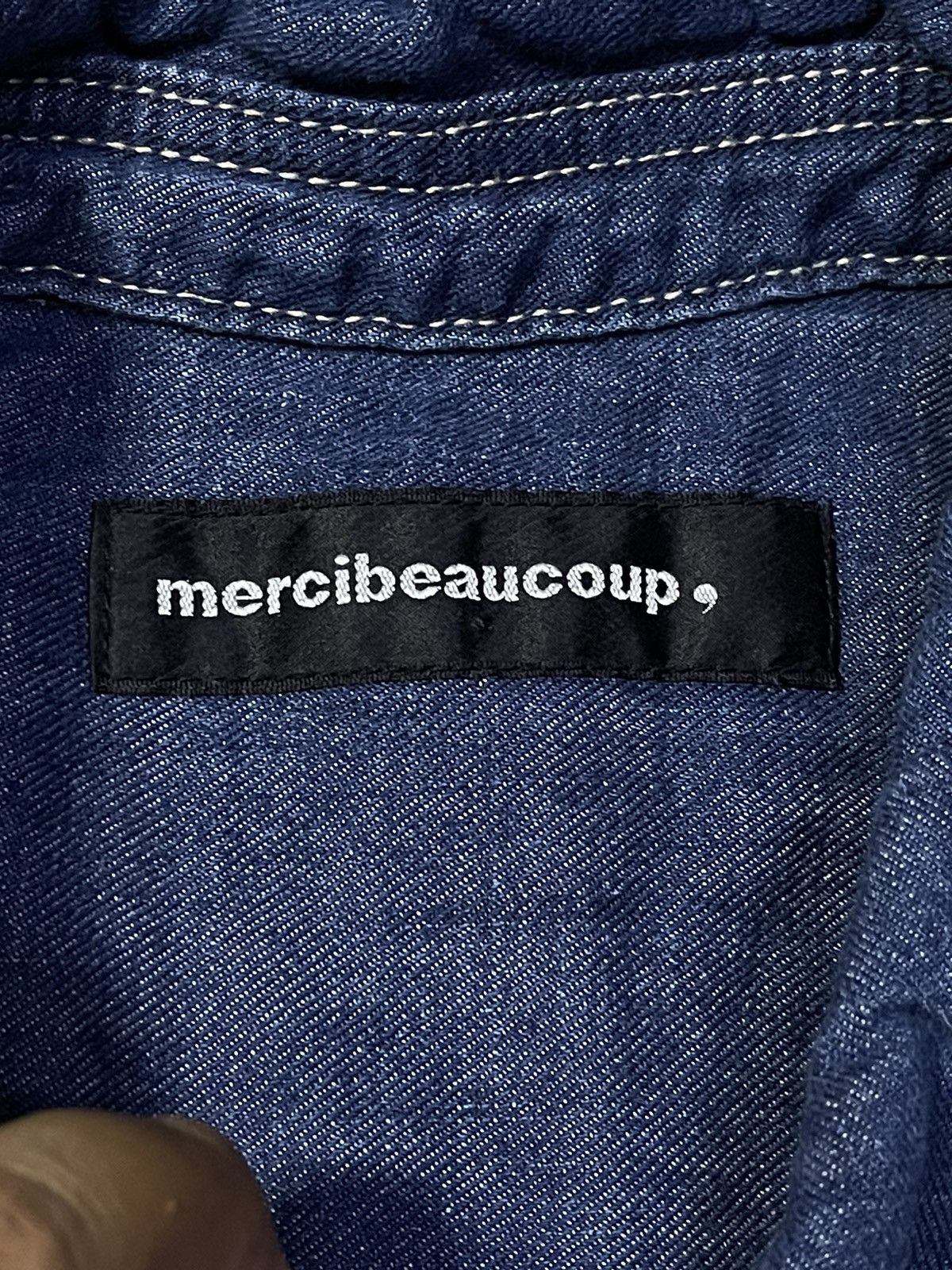 Issey Miyake × mercibeaucoup Mercibeaucoup By Issey Miyake Denim Shirts Size US L / EU 52-54 / 3 - 4 Thumbnail
