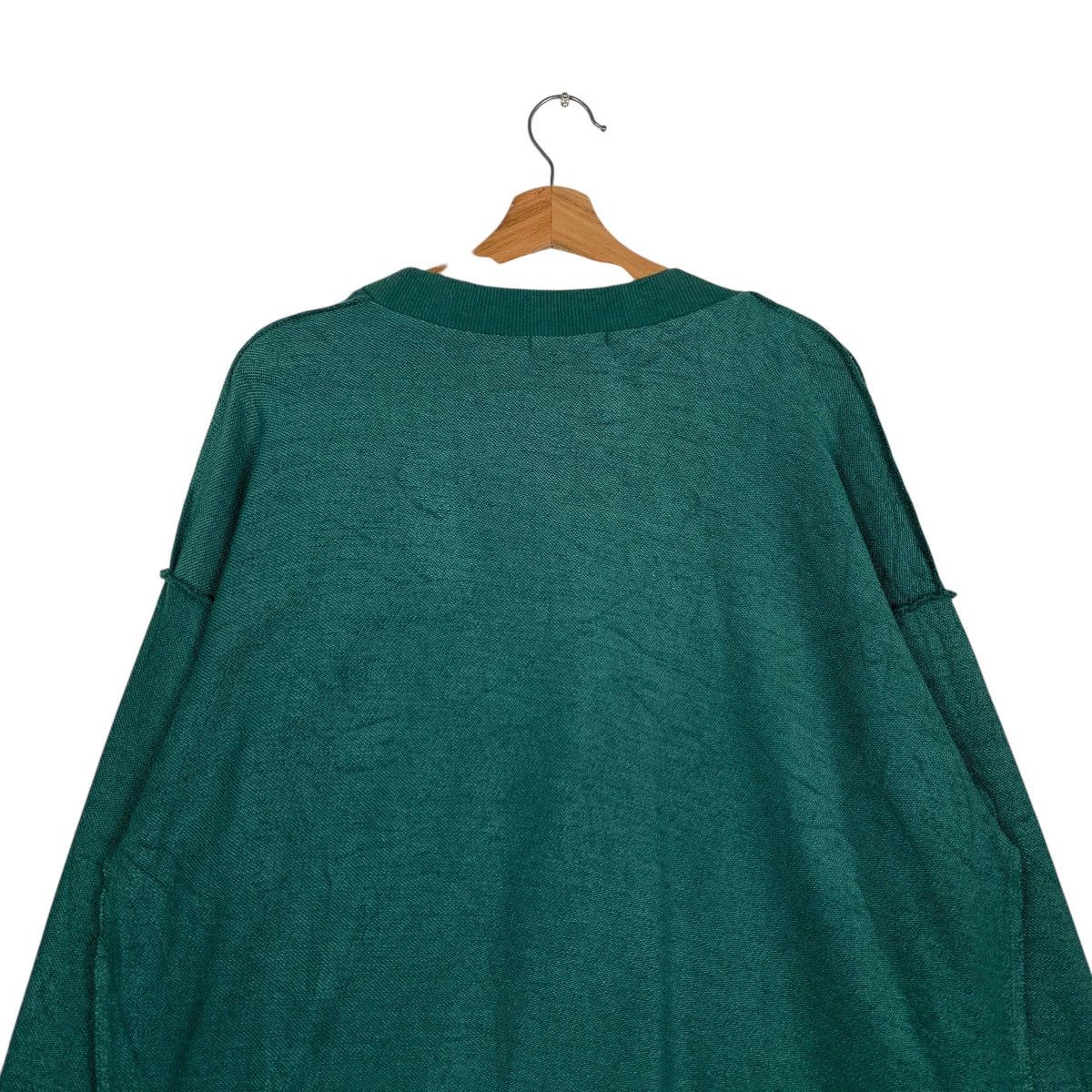 Japanese Brand SPINNS Capital S Green Light Cardigan #1454-C66 Size US M / EU 48-50 / 2 - 8 Thumbnail
