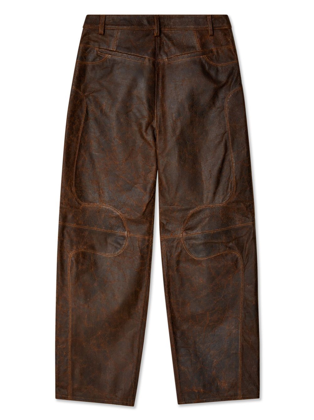Eckhaus Latta $1600 Eckhaus Latta Hide Pants Size US 27 - 2 Thumbnail
