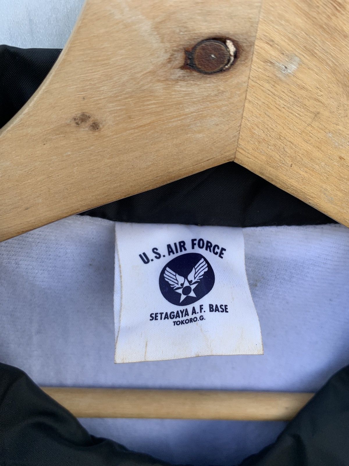 Vintage Vintage USAF SETAGAYA A. F. BASE WINDBREAKER BY TOKORO G. Size US M / EU 48-50 / 2 - 13 Thumbnail