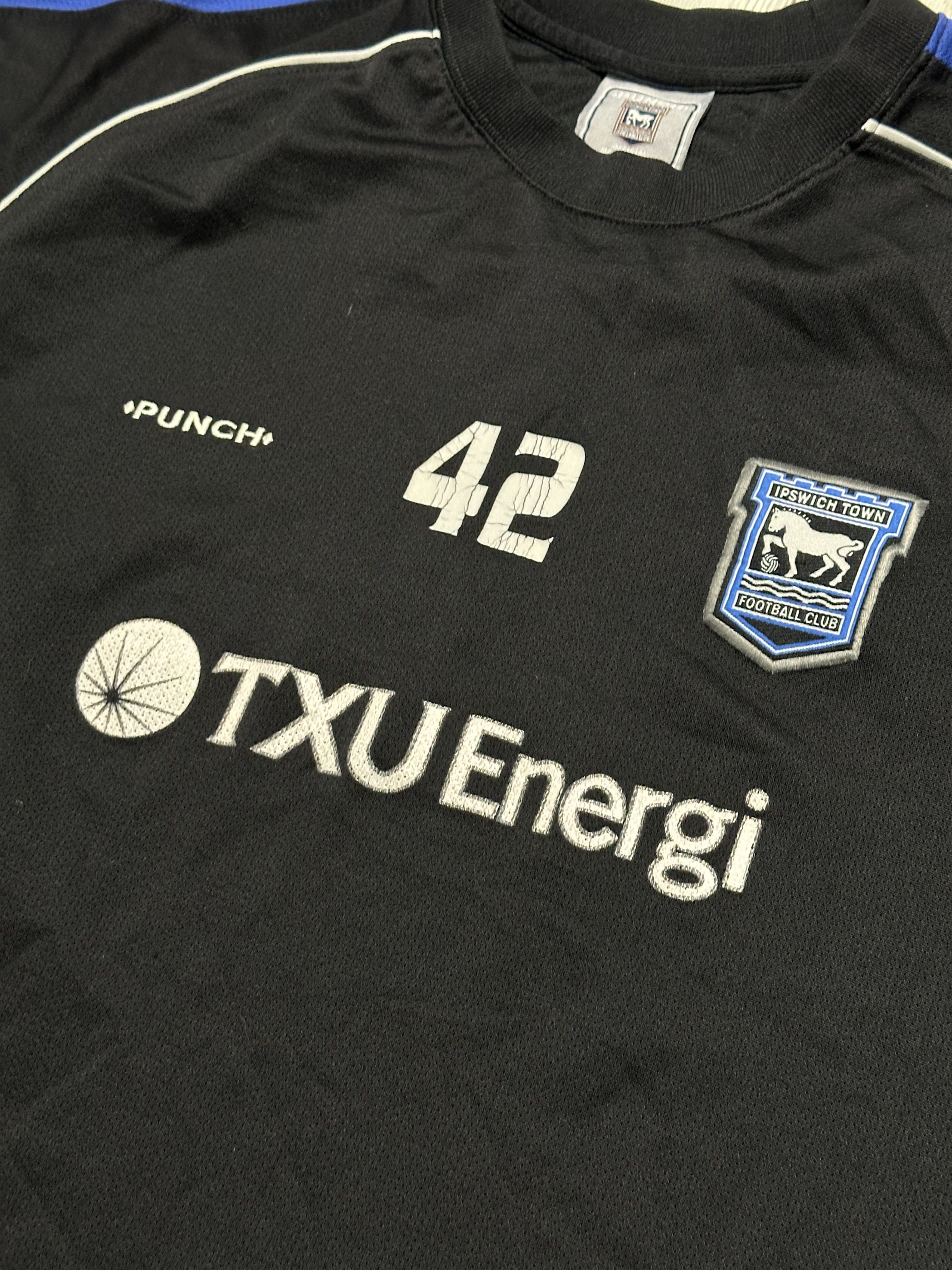 Other Vintage Ipswich Town 2001-03 Home Kit Punch TXUEnergi Sz XL Size US XL / EU 56 / 4 - 2 Thumbnail