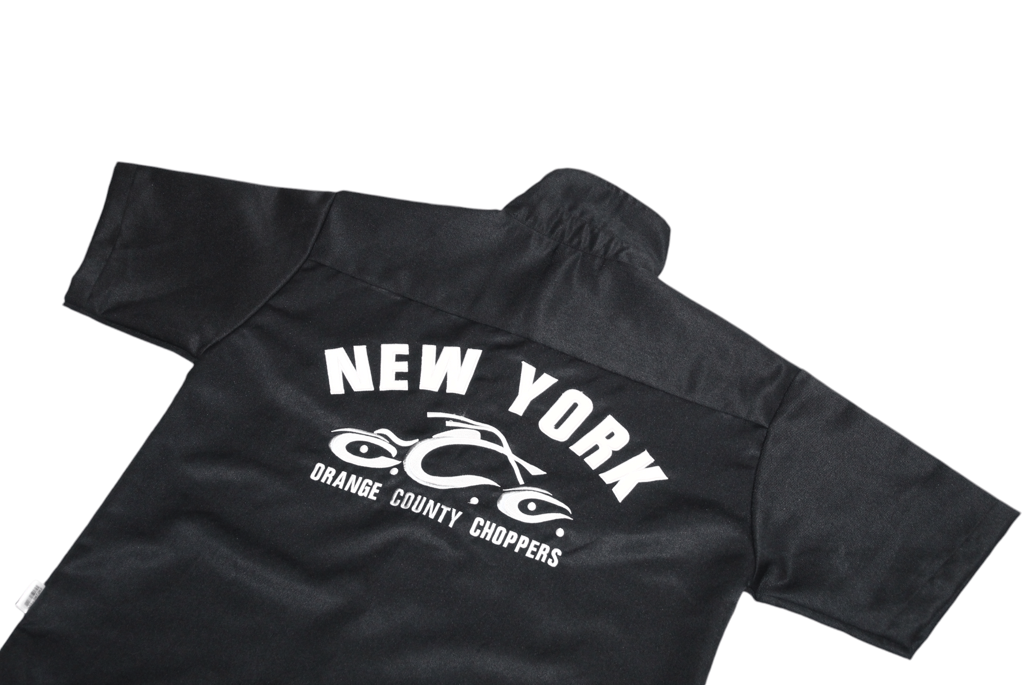 Harley Davidson Orange County Choppers N.Y. glossy denim mechanic shirt Size US S / EU 44-46 / 1 - 9 Thumbnail