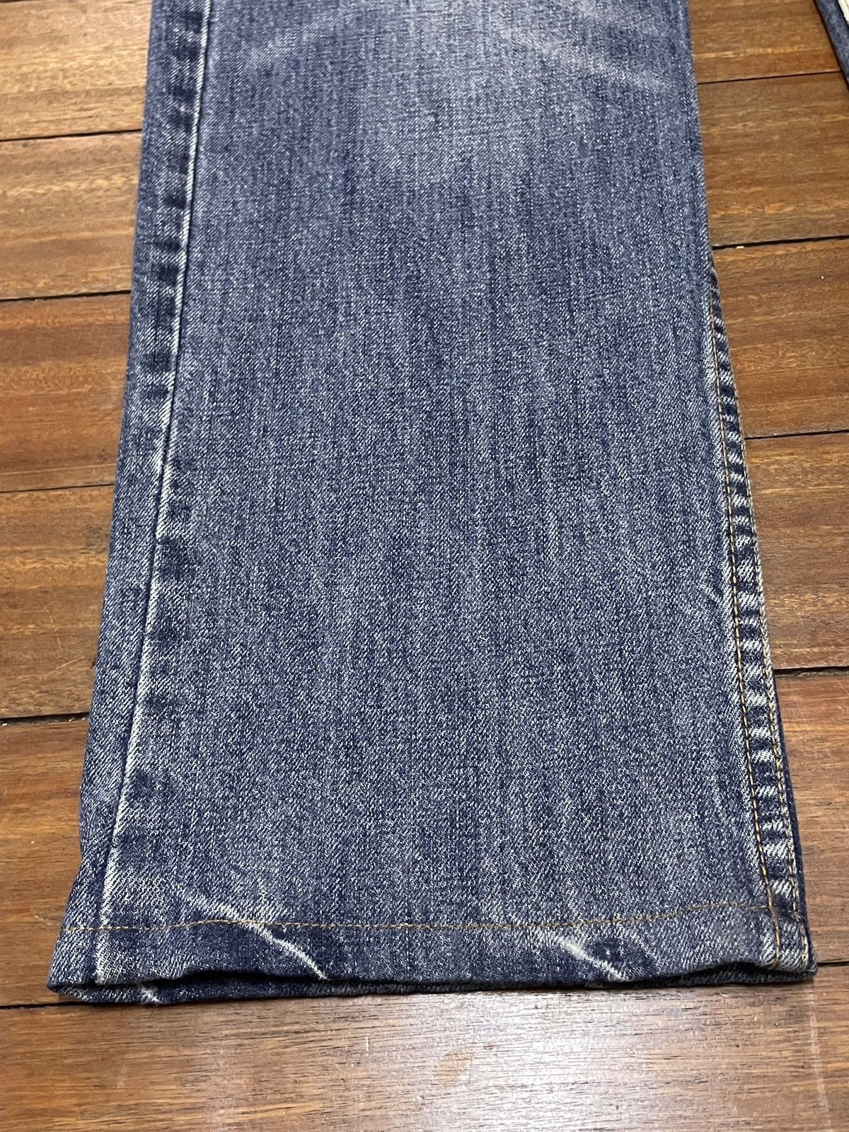 Japanese Brand × Vintage Rare Vintage Japanese Brand Sukajan Double Waist Jeans 1990s Size US 31 - 5 Thumbnail