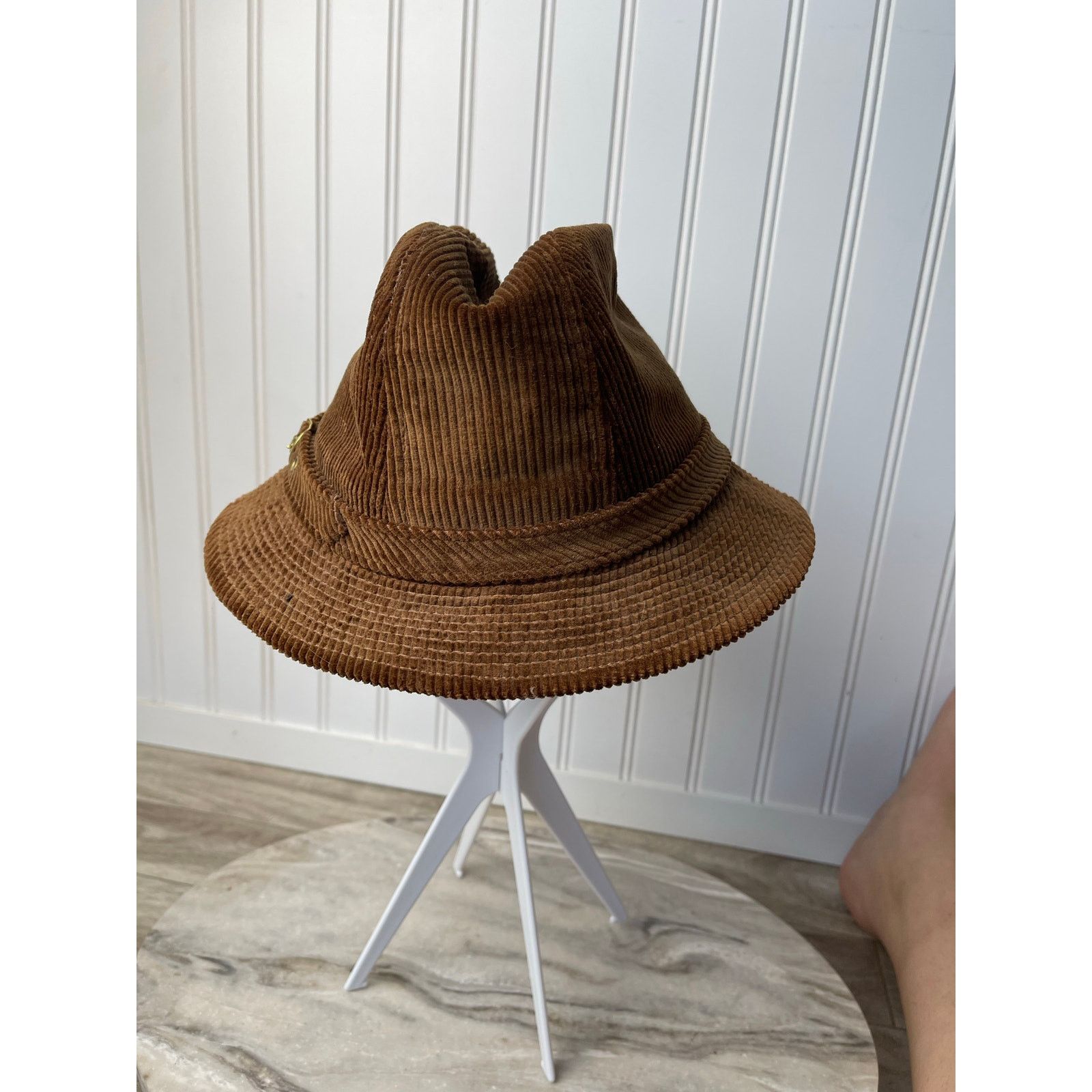 Kangol Kangol Vintage USA Made Corduroy Lined Bucket Hat Medium Size ONE SIZE - 3 Thumbnail
