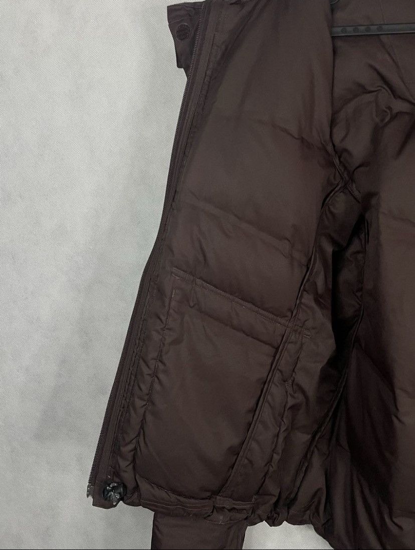 Nike × Nike ACG × Vintage Nike ACG Small Swoosh Zip Hoodie Jacket Brown Y2k 00s Retro Size M / US 6-8 / IT 42-44 - 10 Thumbnail