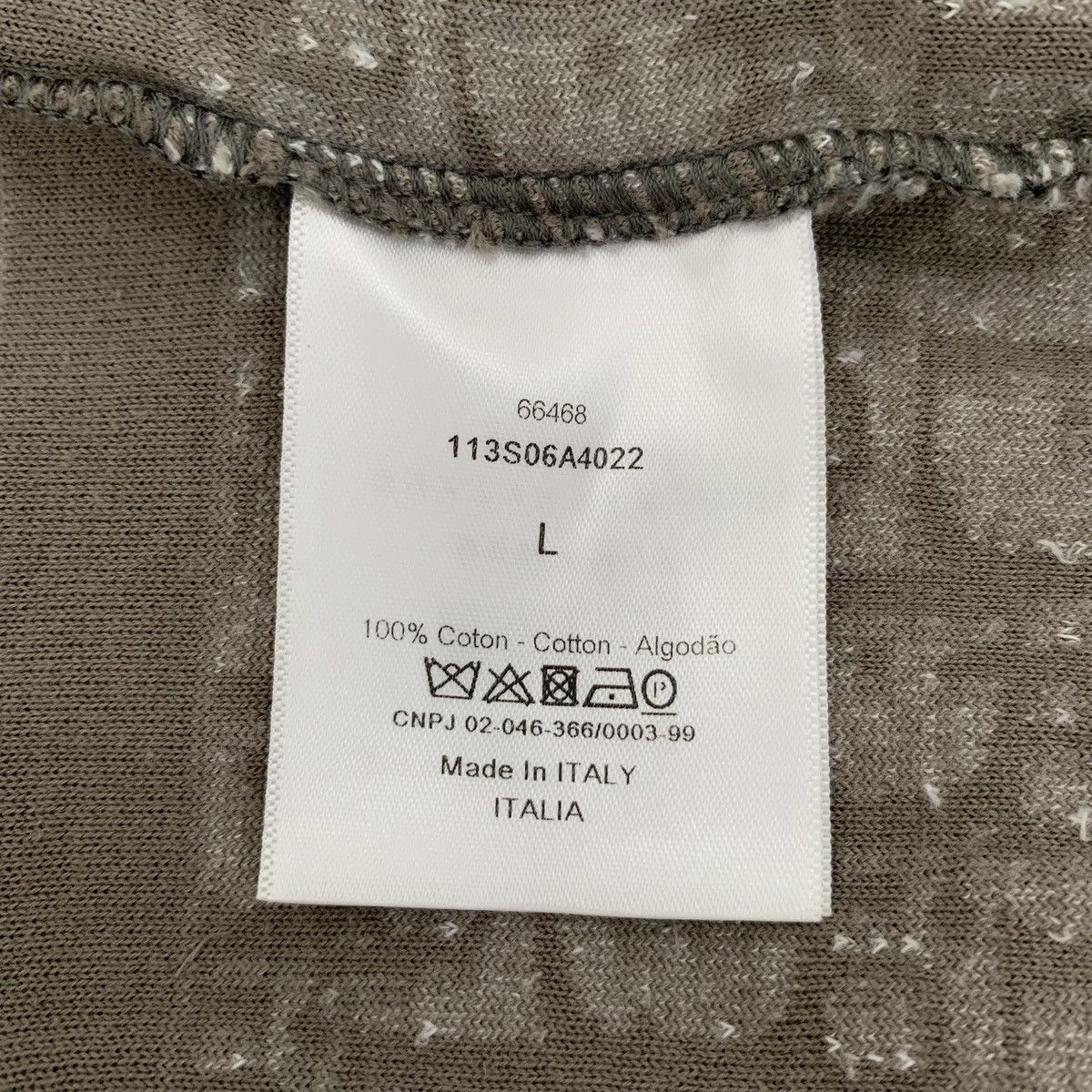 Dior Christian Dior Brown Logo Jacquard All Over Print Sweatshirt Size L / US 10 / IT 46 - 7 Thumbnail