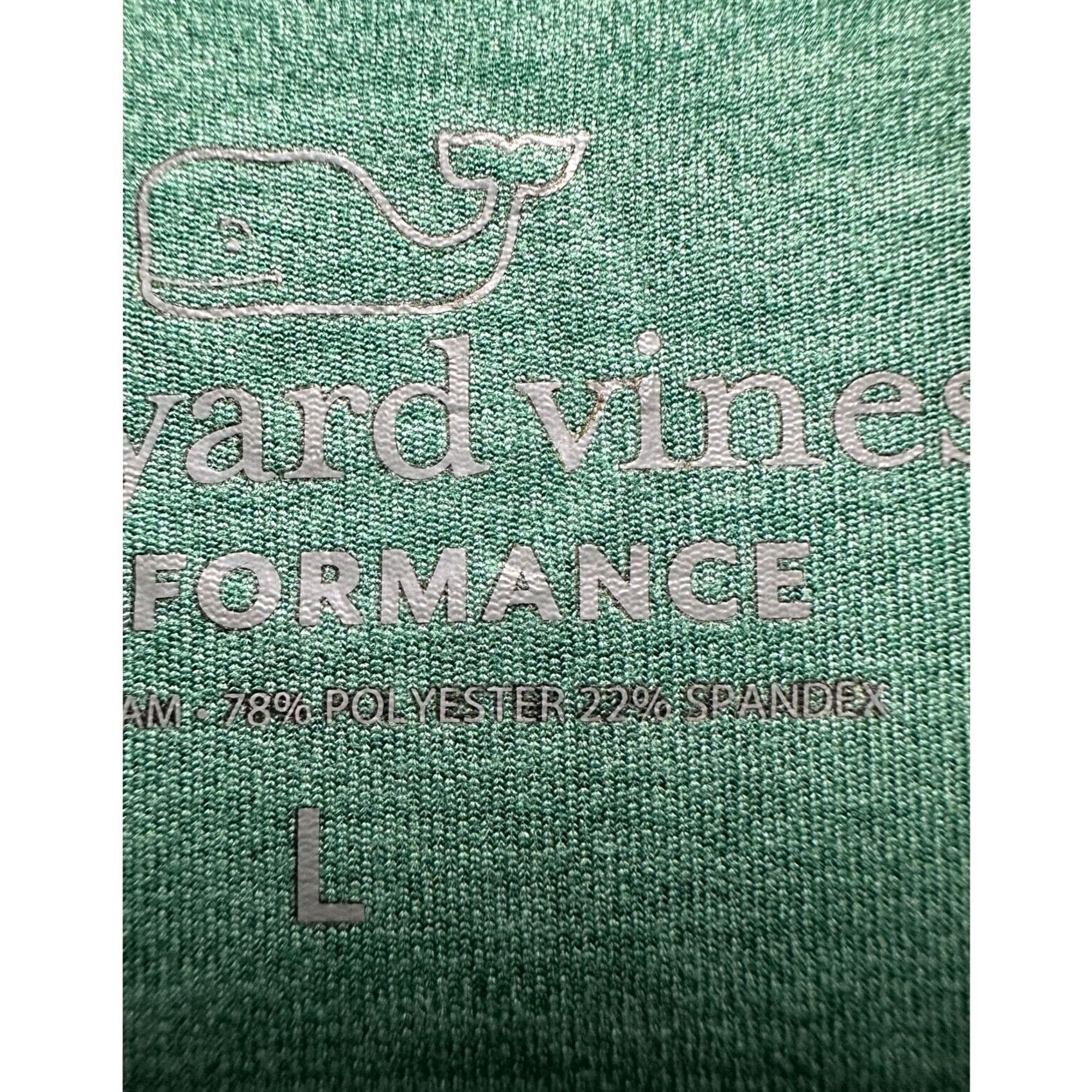 Vineyard Vines Vineyard Vines Pullover Sweatshirt Mens Large Performance Green Stretch Athletic Shirt Size US L / EU 52-54 / 3 - 5 Thumbnail
