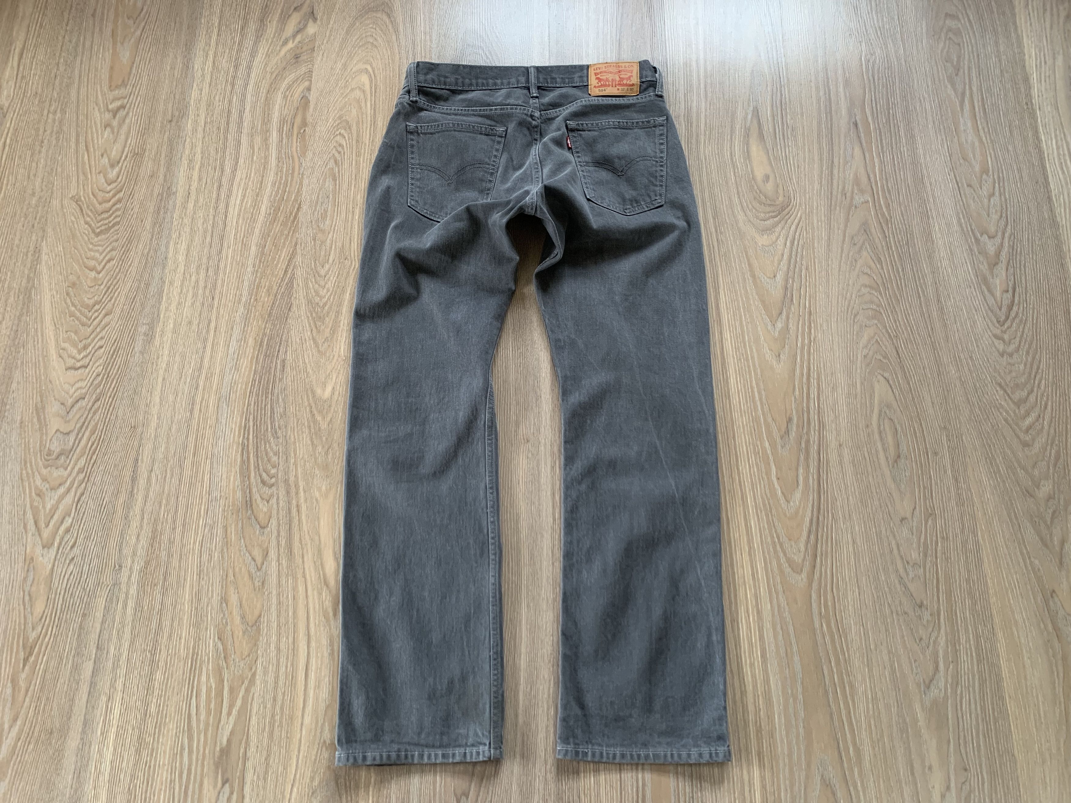 Levi's Levis 514 Grey Vintage Denim Jeans Size US 32 / EU 48 - 3 Thumbnail