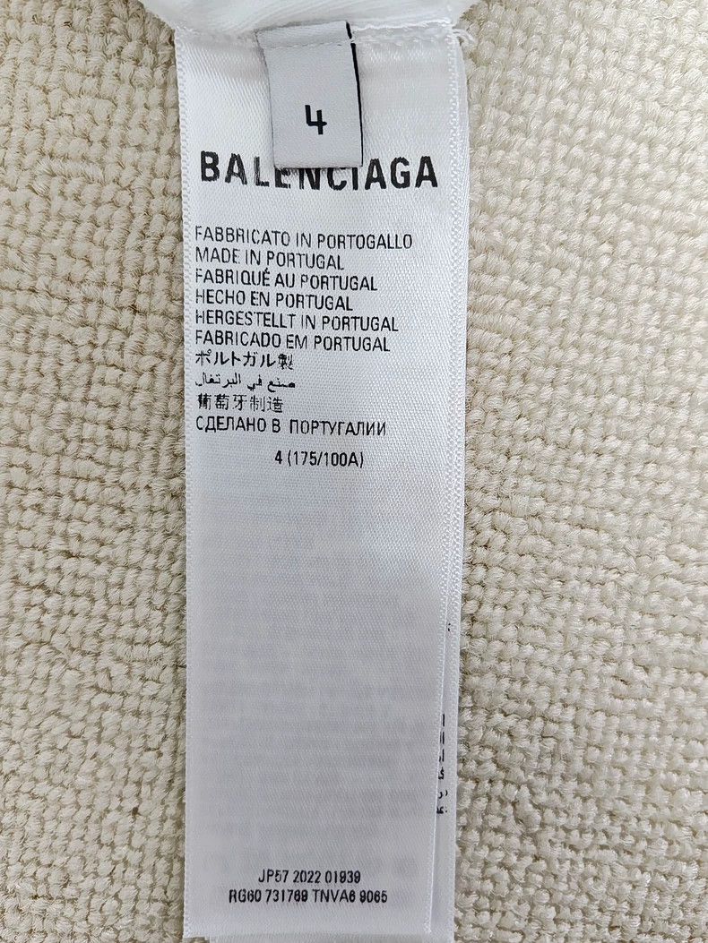 Balenciaga Balenciaga 23ss adidas short sleeve T-shirt 2503-Nextarrow Size US XL / EU 56 / 4 - 5 Thumbnail