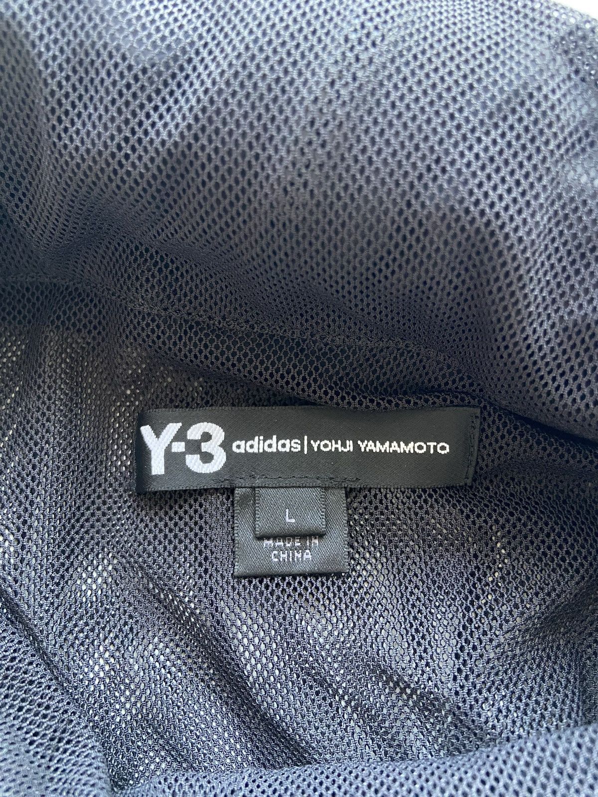 Y-3 Y-3 Yohji Yamamoto Adidas Mesh Foldable Hoodie Shirt Size US L / EU 52-54 / 3 - 12 Thumbnail