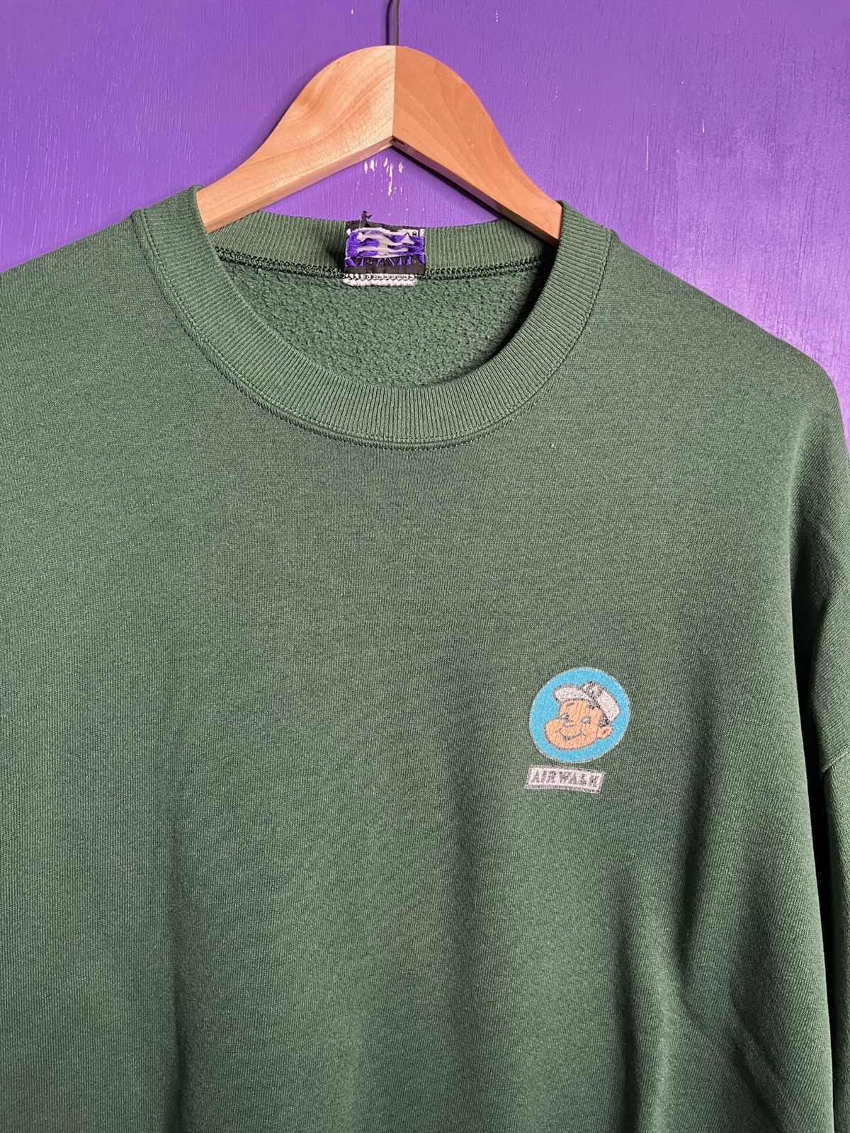 Airwalk × Vintage Vintage 90s Airwalk spring coil guy crewneck Size US L / EU 52-54 / 3 - 3 Thumbnail