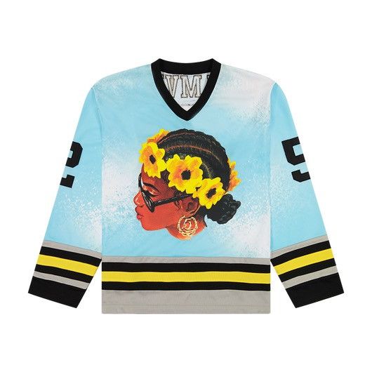 Dreamville Dreamville DV 25 Flower Crown Long Sleeve Jersey Blue Size M Size US M / EU 48-50 / 2 - 4 Thumbnail