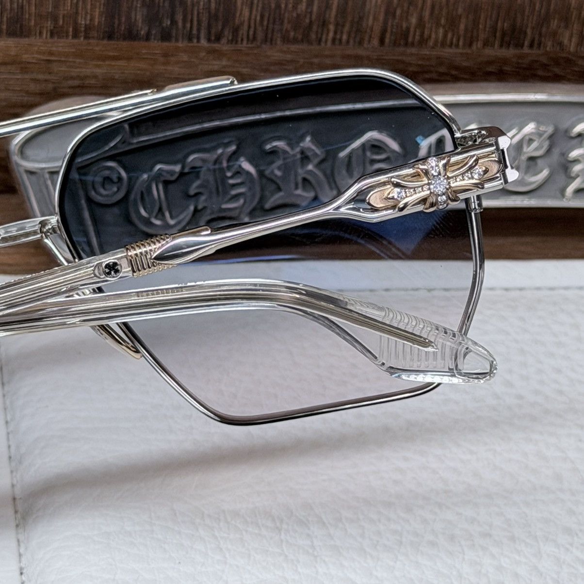 Chrome Hearts 💎JEWEL💎 Chrome Hearts Ripping 1/1 Sunglasses Size ONE SIZE - 19 Thumbnail