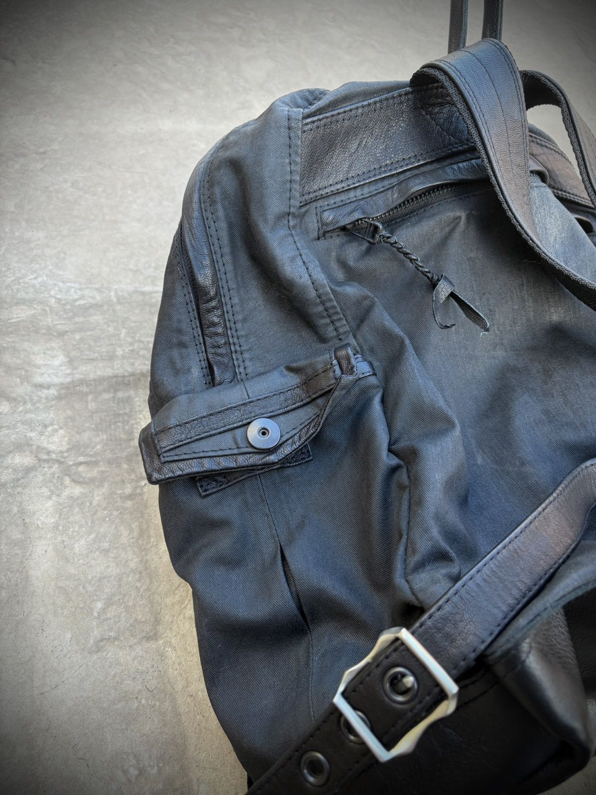 KMRii KMRii waxed bag Size ONE SIZE - 3 Thumbnail