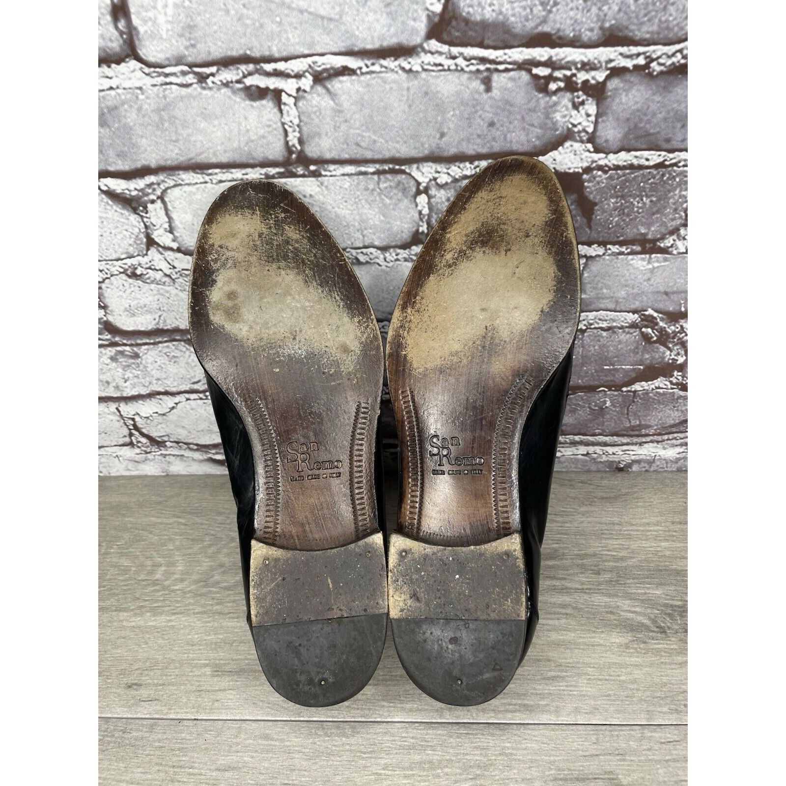 Other San Remo Black Leather Croc Kilte Tassel Dress Loafers Men S Size US 9.5 / EU 42-43 - 21 Thumbnail